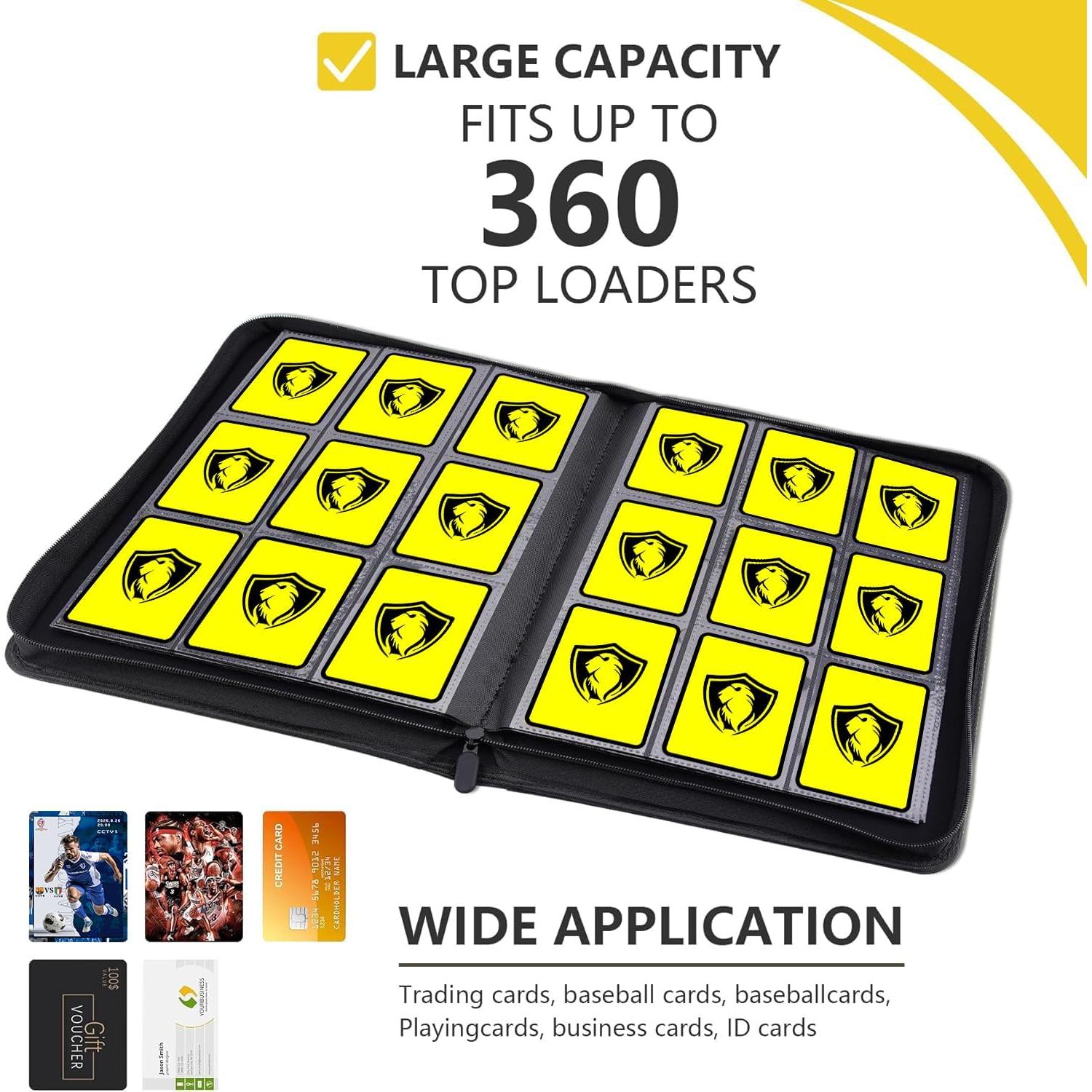 Carpeta de Tarjetas de Comercio Fonwill TM 10002-1 360 Bolsillos