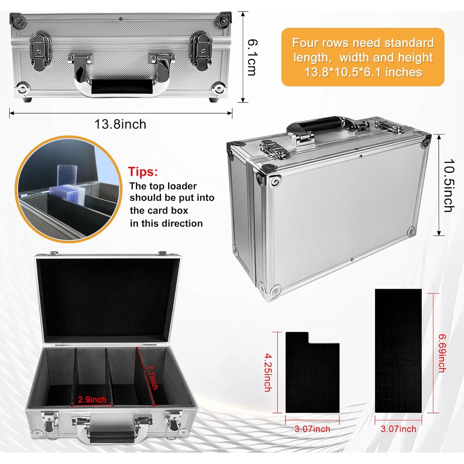 Caja de Almacenamiento para Tarjetas DUAXETONGXIA 2500+ Plata