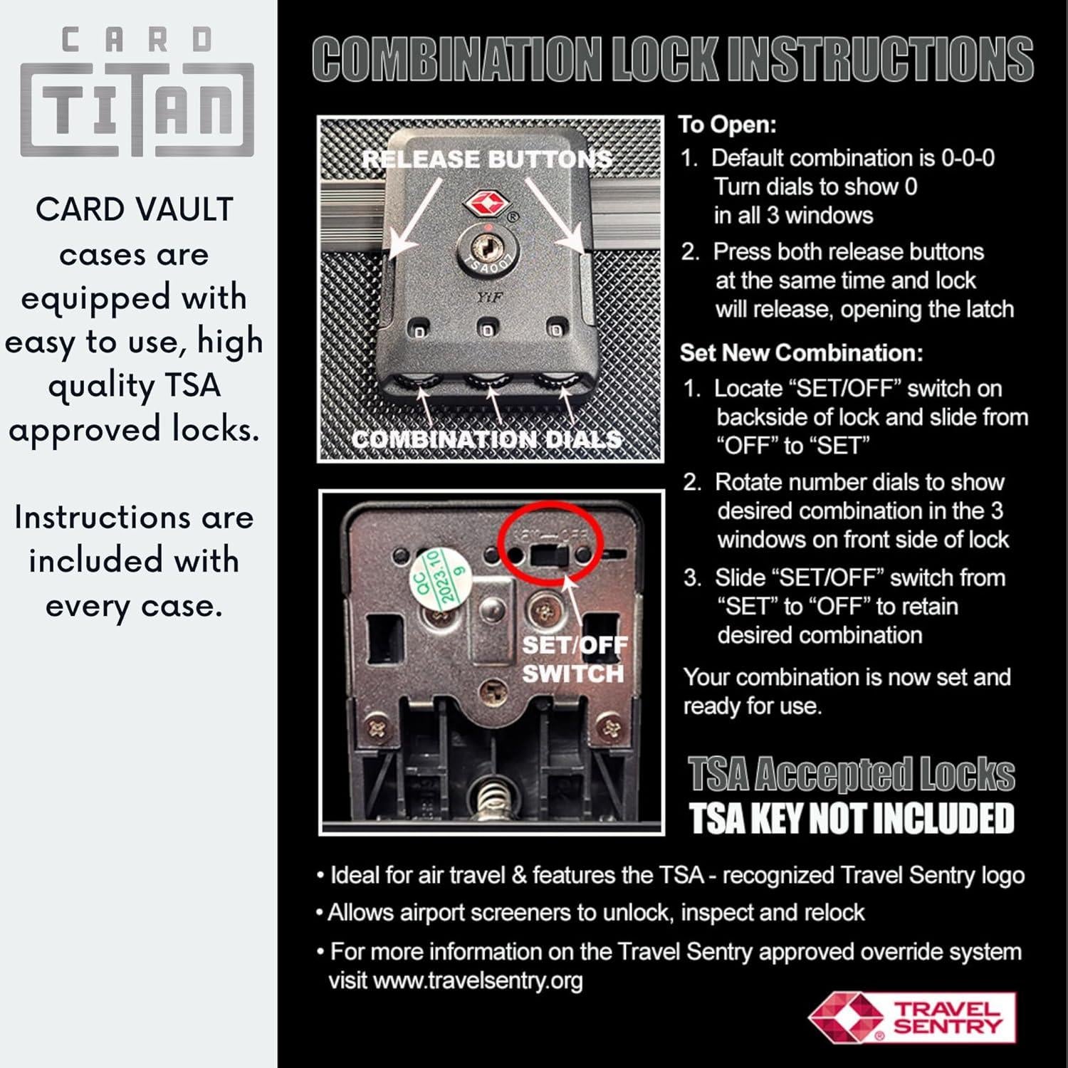 Caja de Almacenamiento de Cartas de Comercio Card Titan 2 Filas Negra