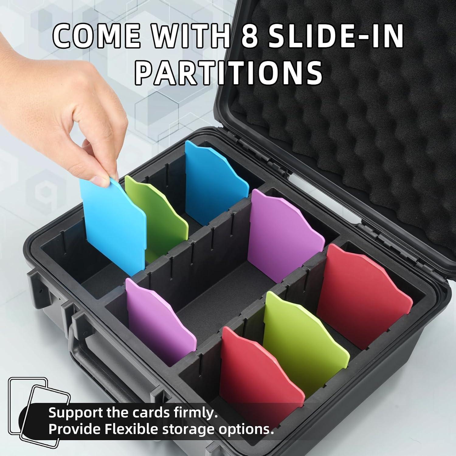 Caja de Almacenamiento Impermeable ZENACCE para 360 Tarjetas