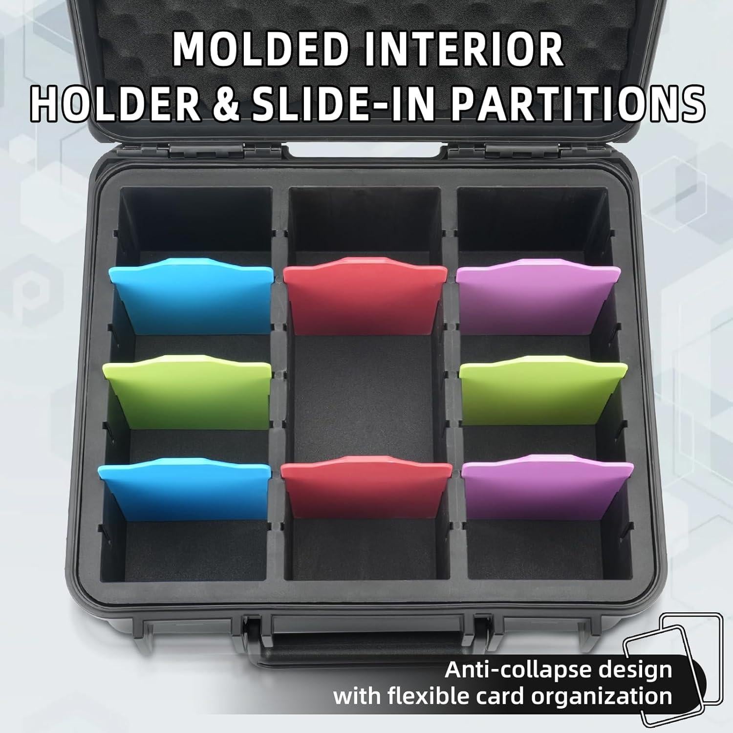 Caja de Almacenamiento Impermeable ZENACCE para 360 Tarjetas