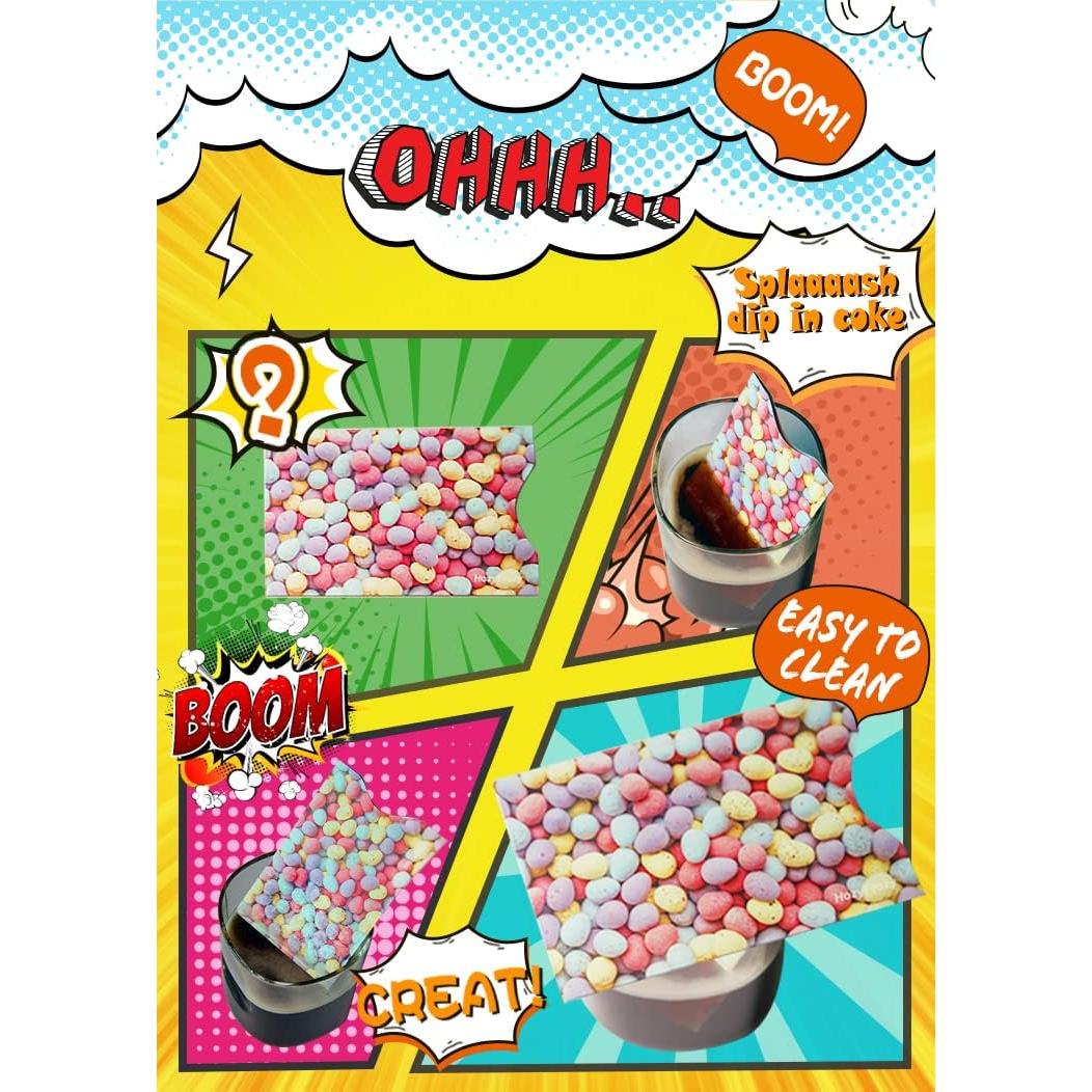 8 Fundas Bloqueadoras RFID PokCat - Protección Tarjetas Créd. Coloridas