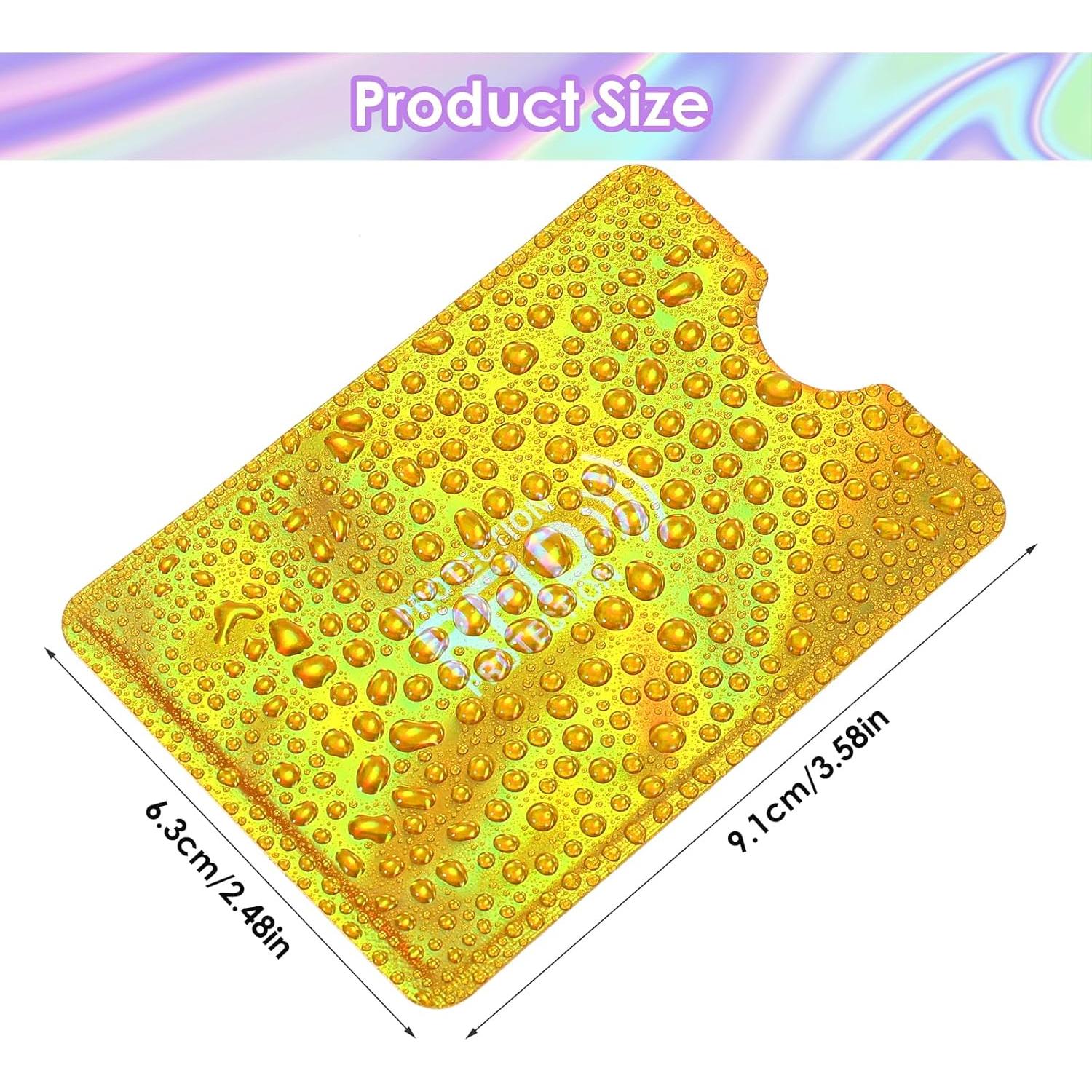 10 Fundas Bloqueadoras RFID Yuanchu para Tarjetas de Crédito