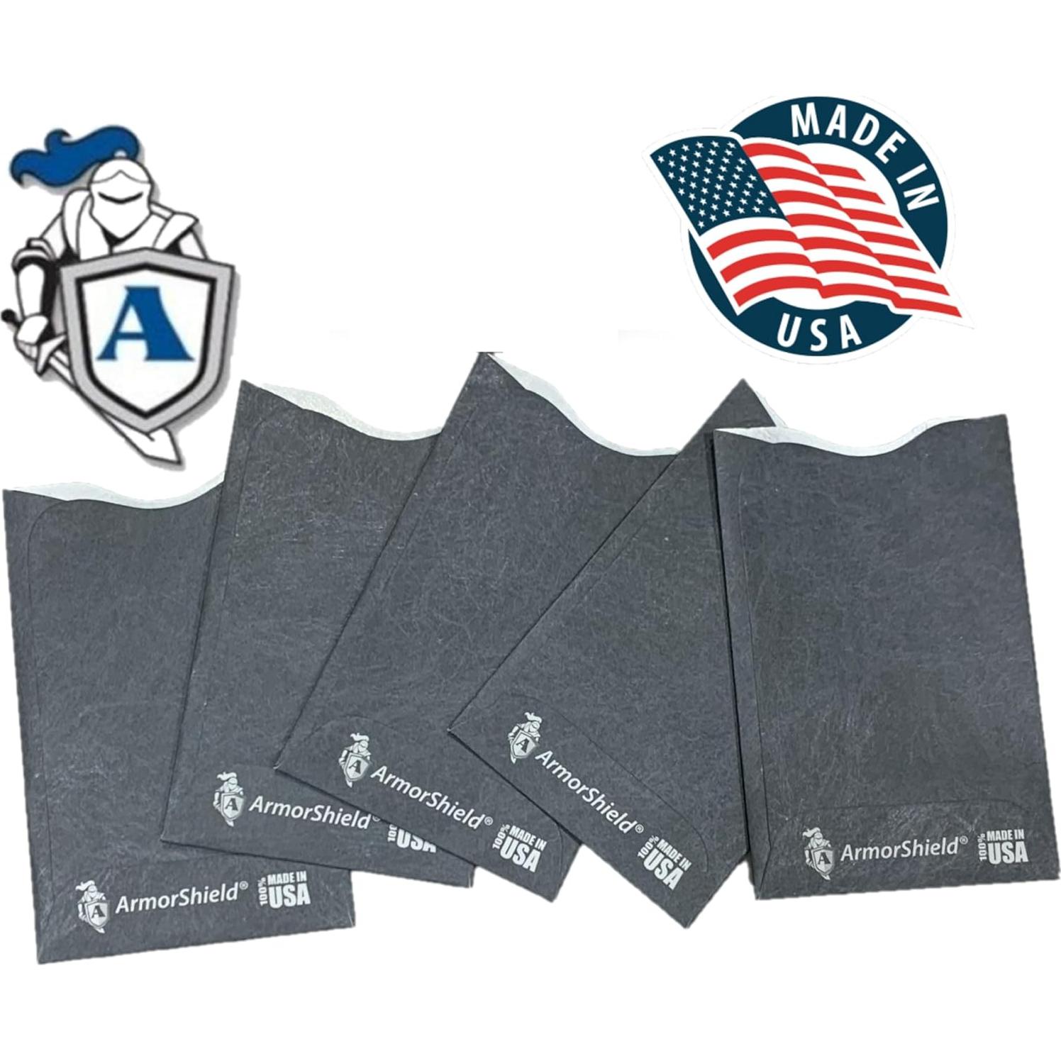 Fundas de Tarjetas de Crédito Semper Paratus Gear TYVEK 5 Pack Gris