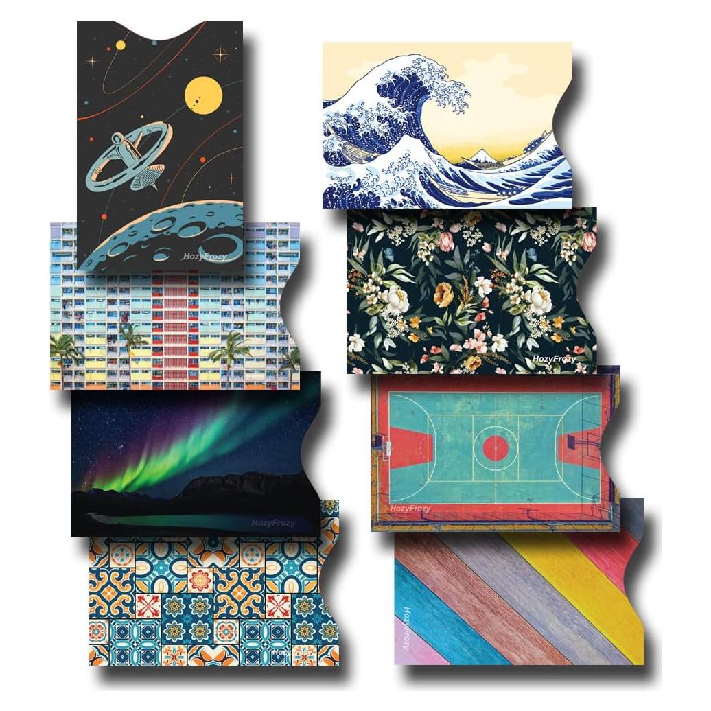 8 Fundas Bloqueadoras RFID PokCat - Protección Tarjetas Créd. y Débito