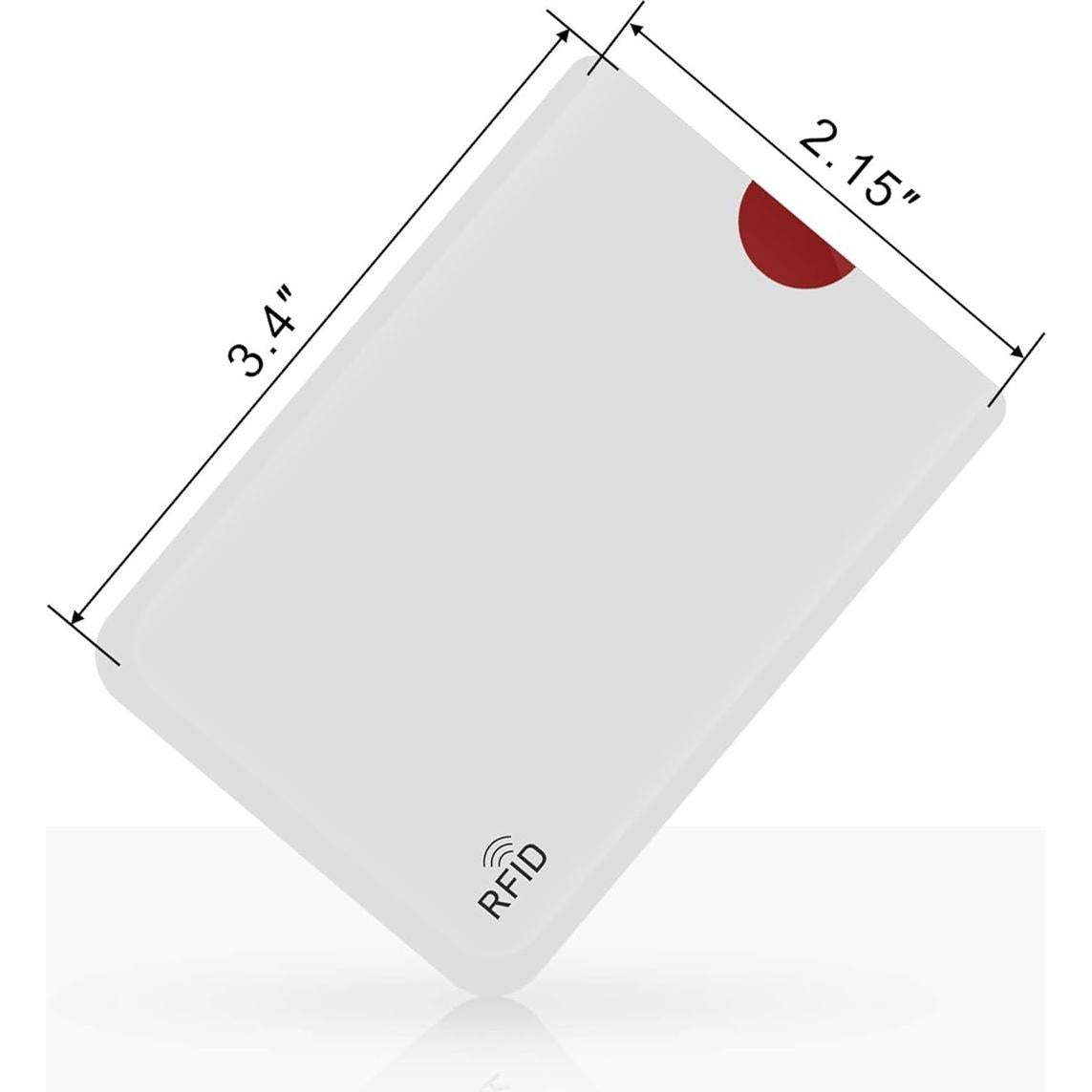Funda bloqueadora RFID CM para pasaporte y tarjetas - 16 piezas