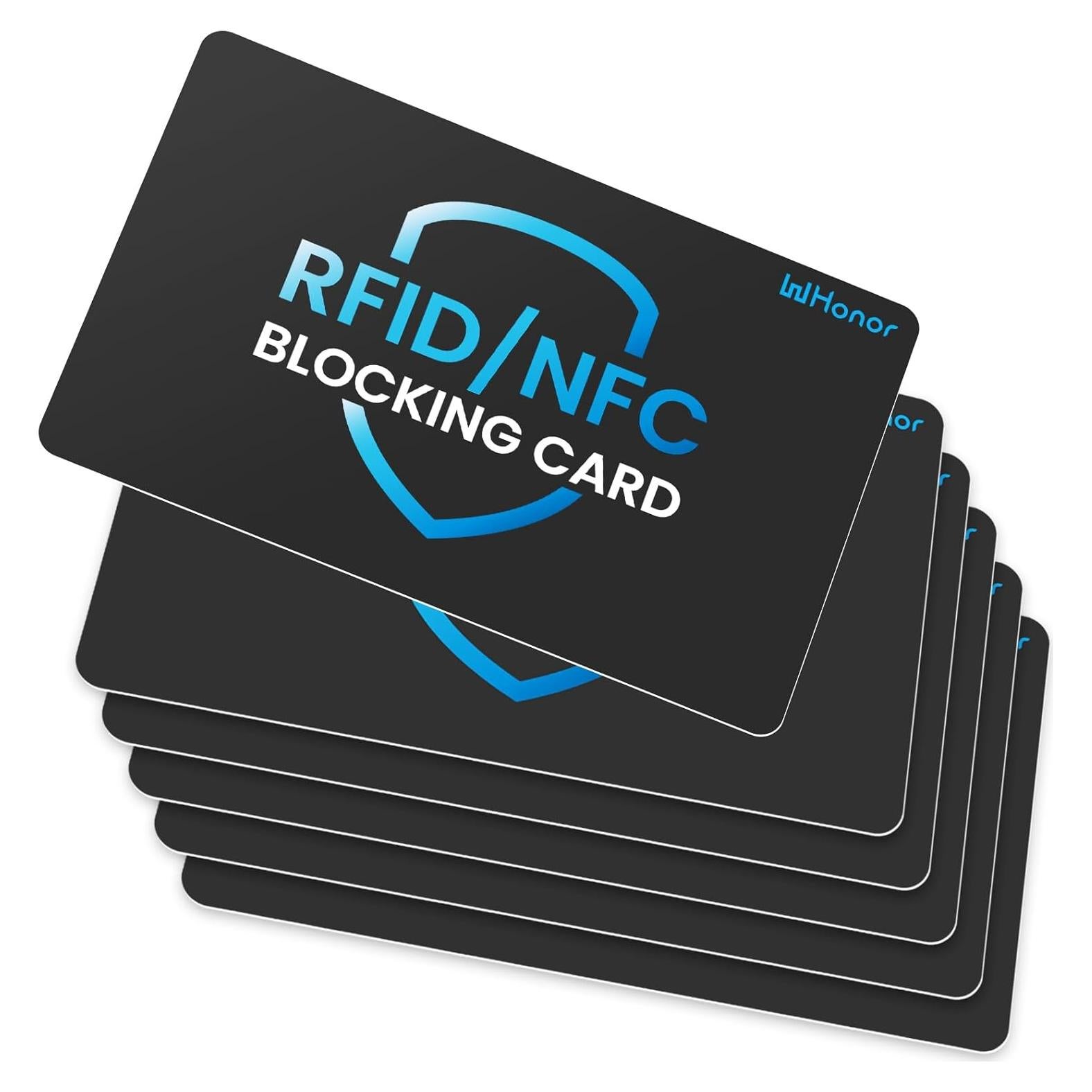 Tarjeta Bloqueadora RFID WHonor 6 Pack - Protección Completa