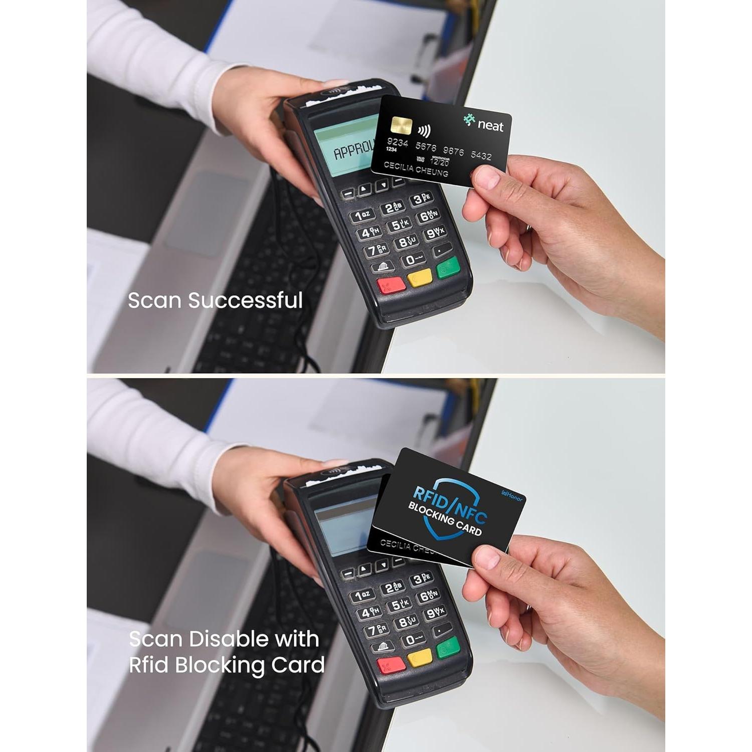 Tarjeta Bloqueadora RFID WHonor 6 Pack - Protección Completa