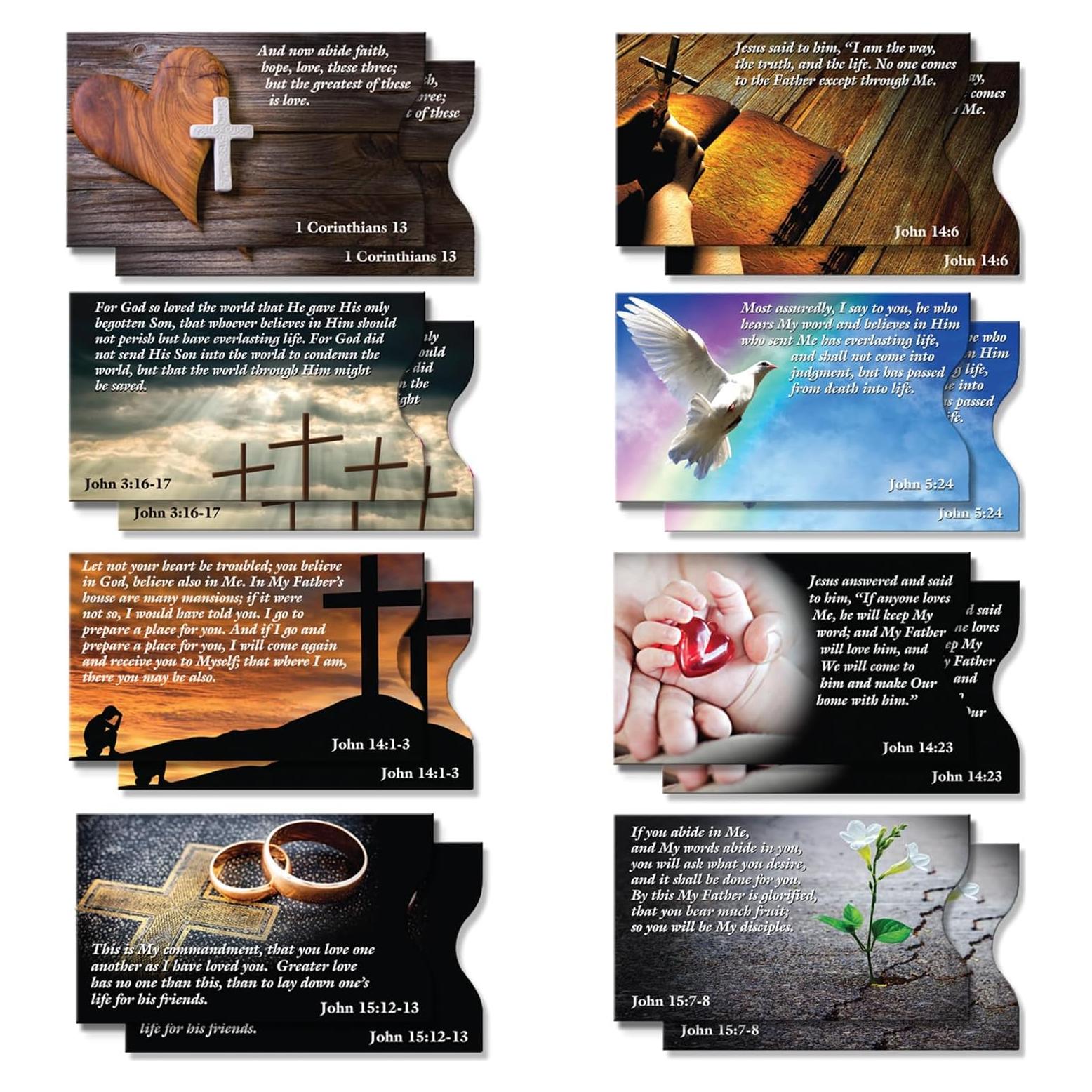 Fundas Bloqueadoras RFID ID Stronghold para Pasaporte y Tarjetas - Paquete de 16