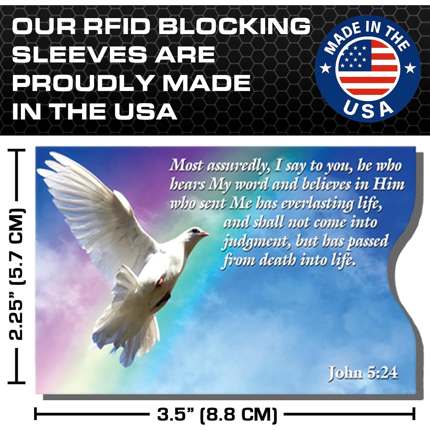 Fundas Bloqueadoras RFID ID Stronghold para Pasaporte y Tarjetas - Paquete de 16