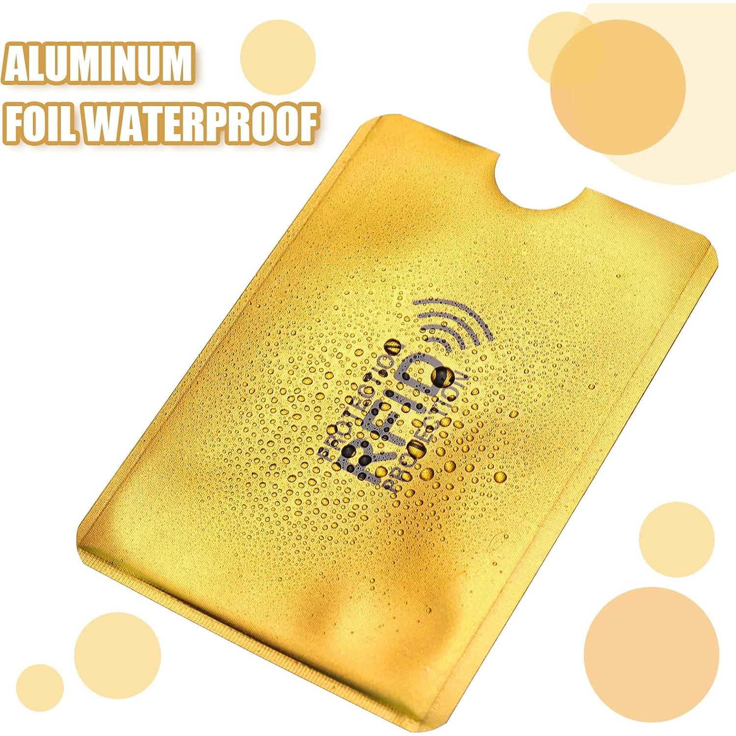 Juego de 24 Fundas Bloqueadoras RFID Frienda - 18 Tarjetas y 6 Pasaportes