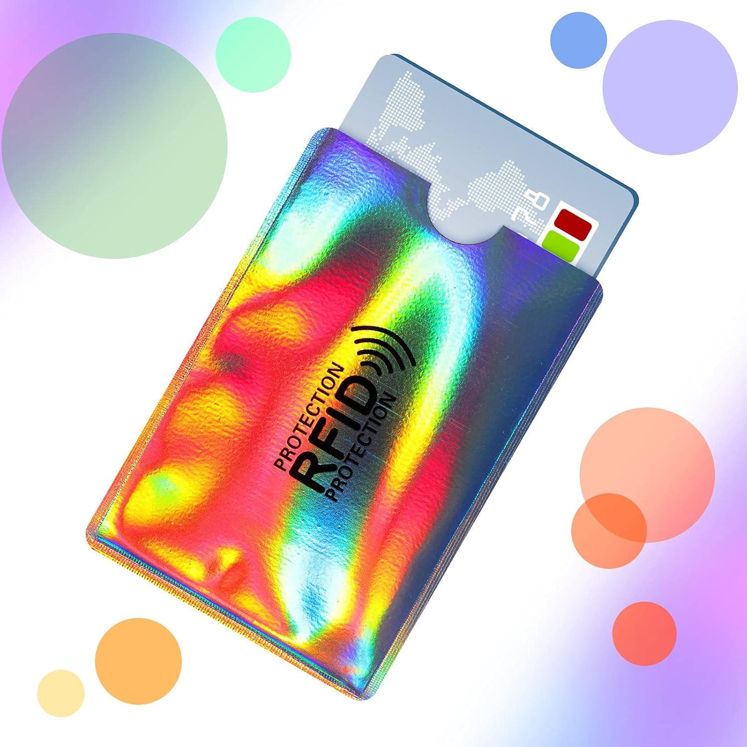 Juego de 24 Fundas Bloqueadoras RFID Frienda - 18 Tarjetas y 6 Pasaportes