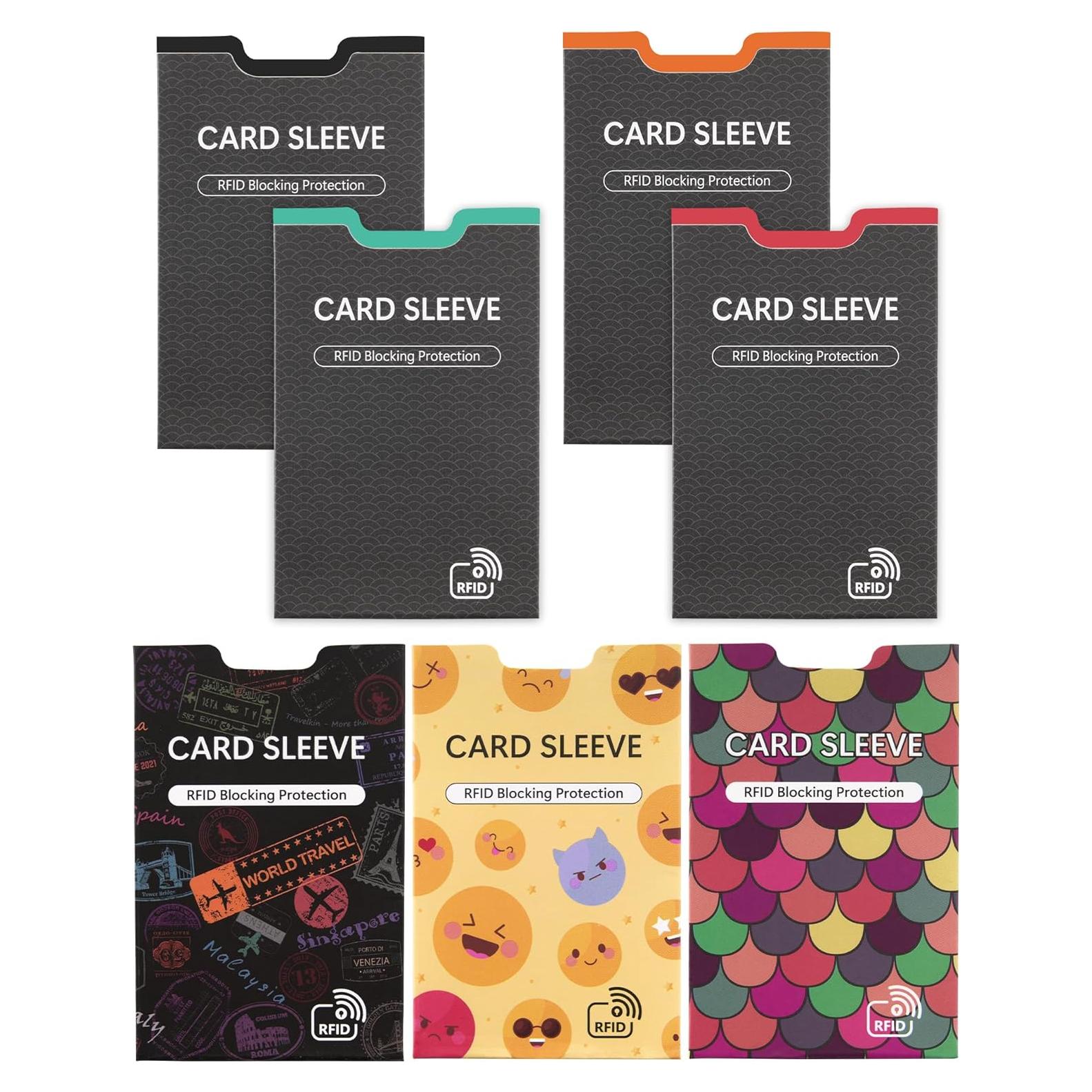 7 Fundas RFID Travelkin Protección Robo Identidad Impermeables