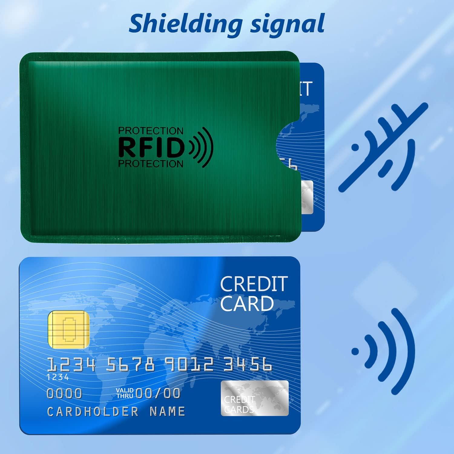 Fundas Bloqueadoras RFID RAYNAG 25 Piezas Protección Tarjetas