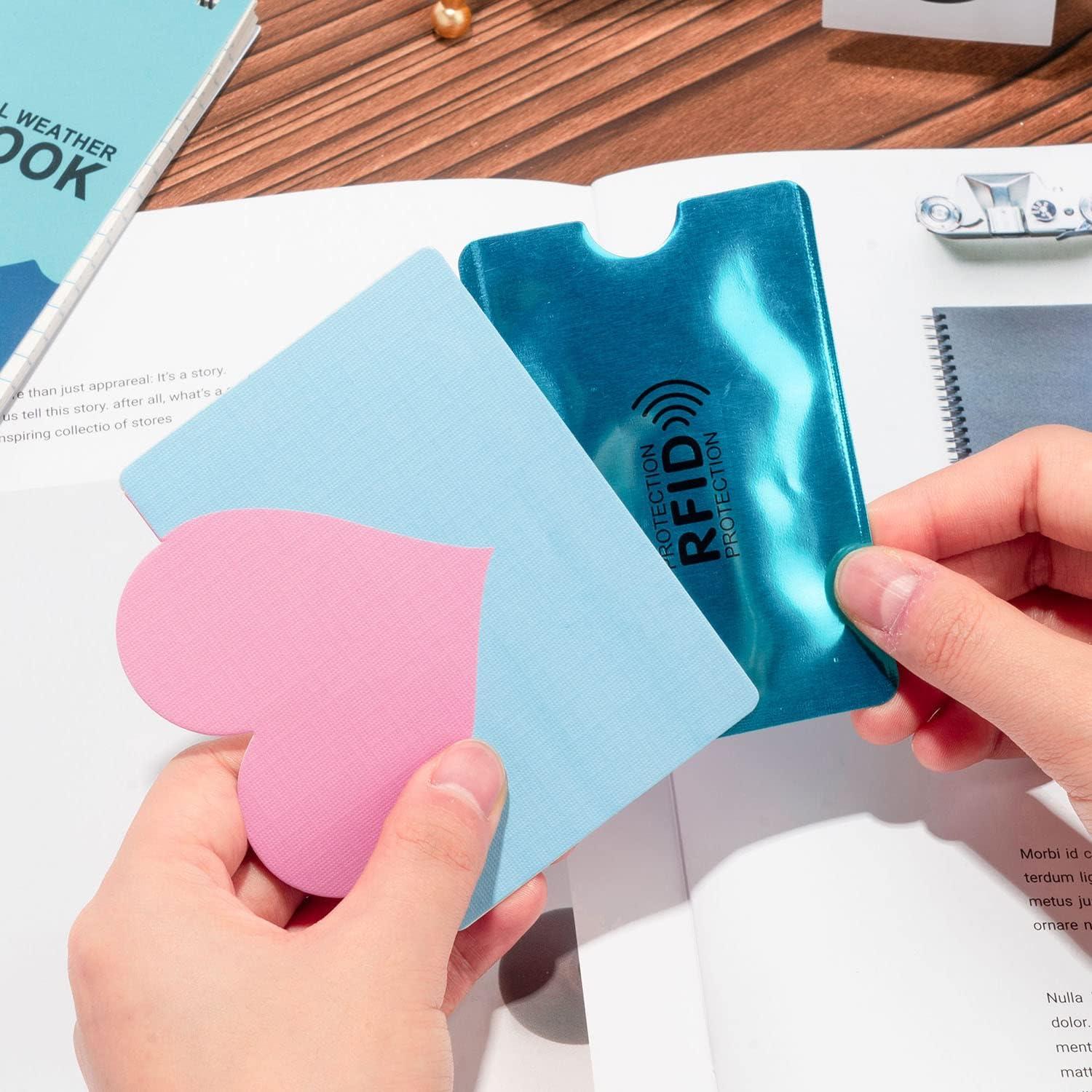 Fundas Bloqueadoras RFID RAYNAG 25 Piezas Protección Tarjetas