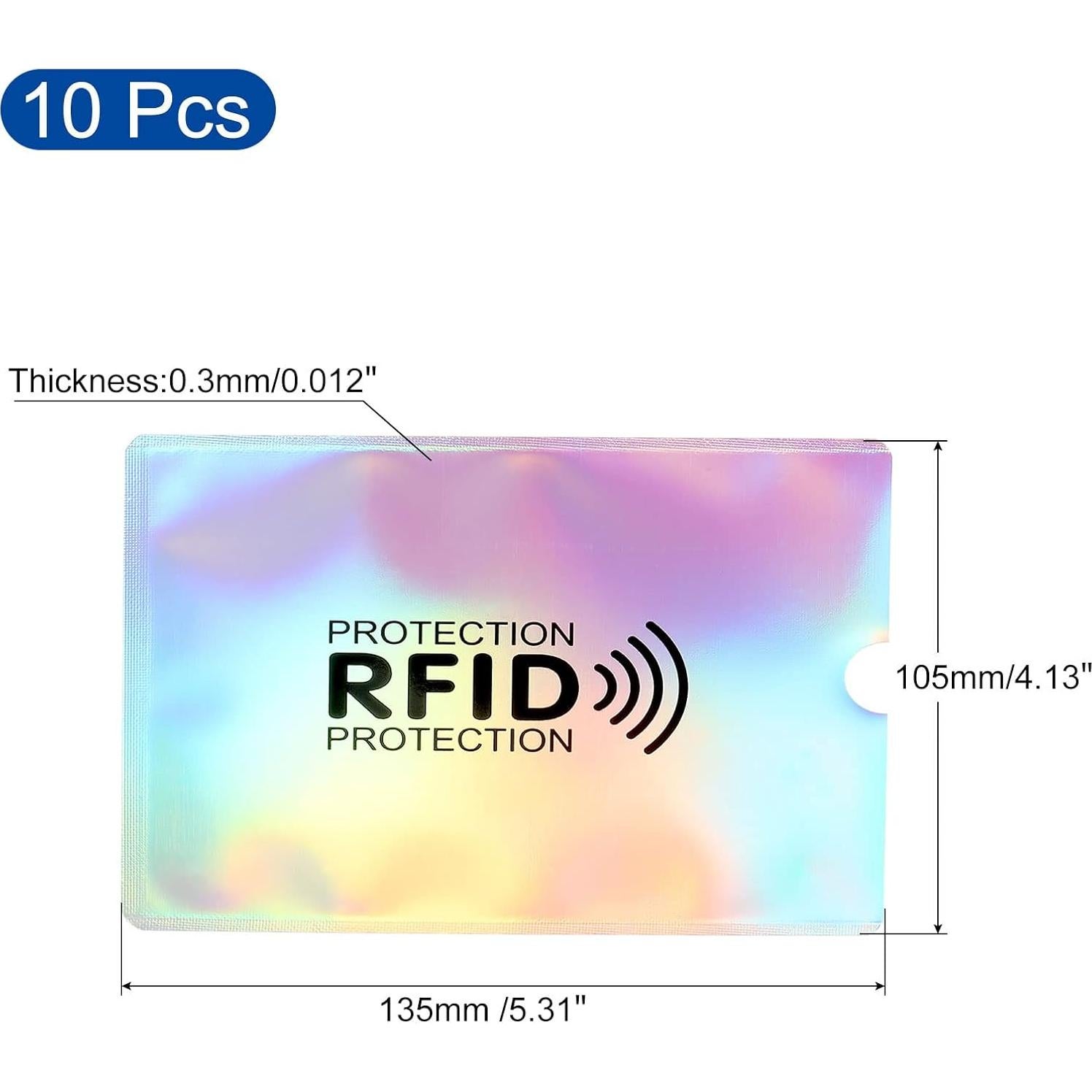 Mantenedor RFID de Pasaporte PATIKIL - 10 Piezas Antirrobo