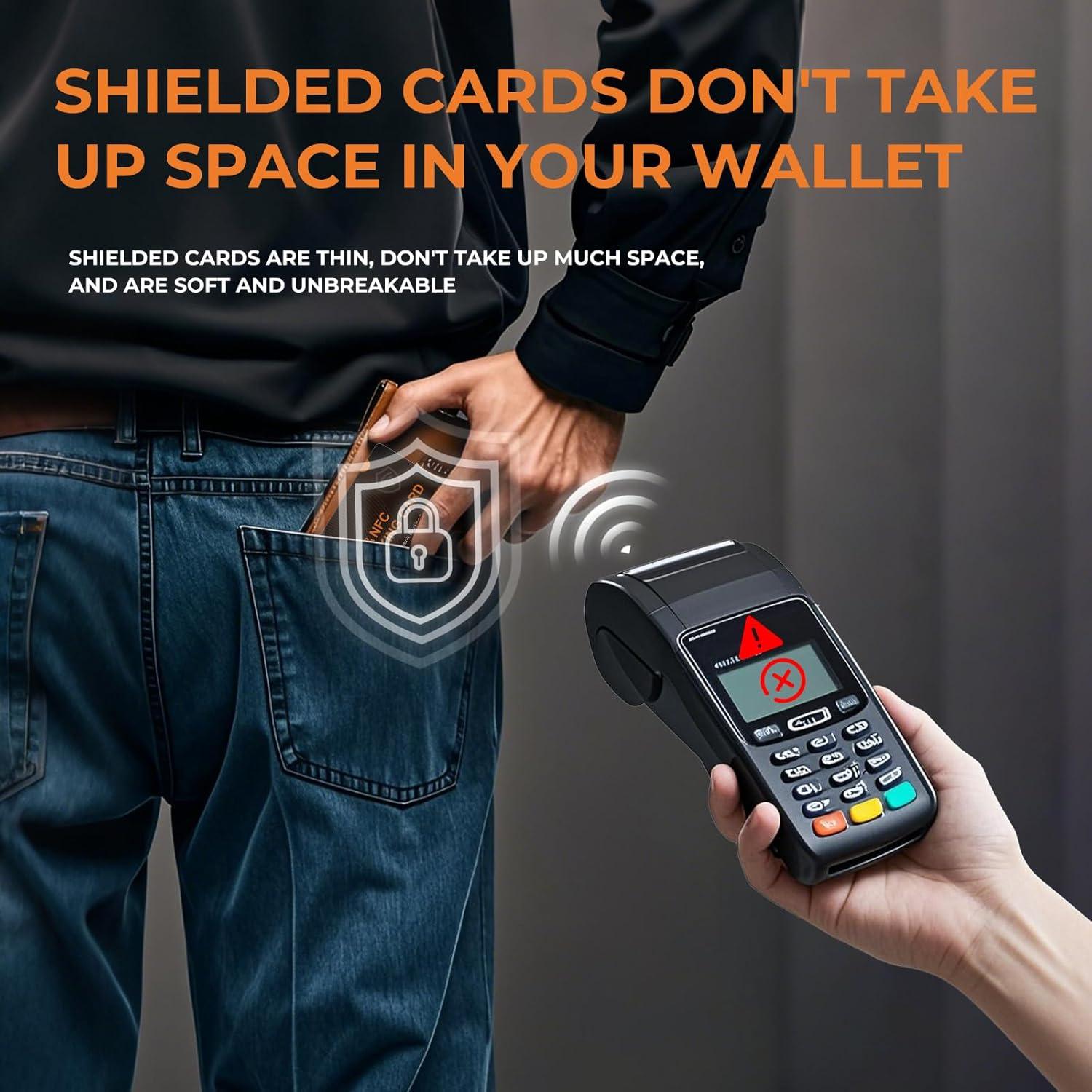 Tarjeta de Bloqueo RFID ZGAGFZ - Protección Pasaporte y Tarjetas