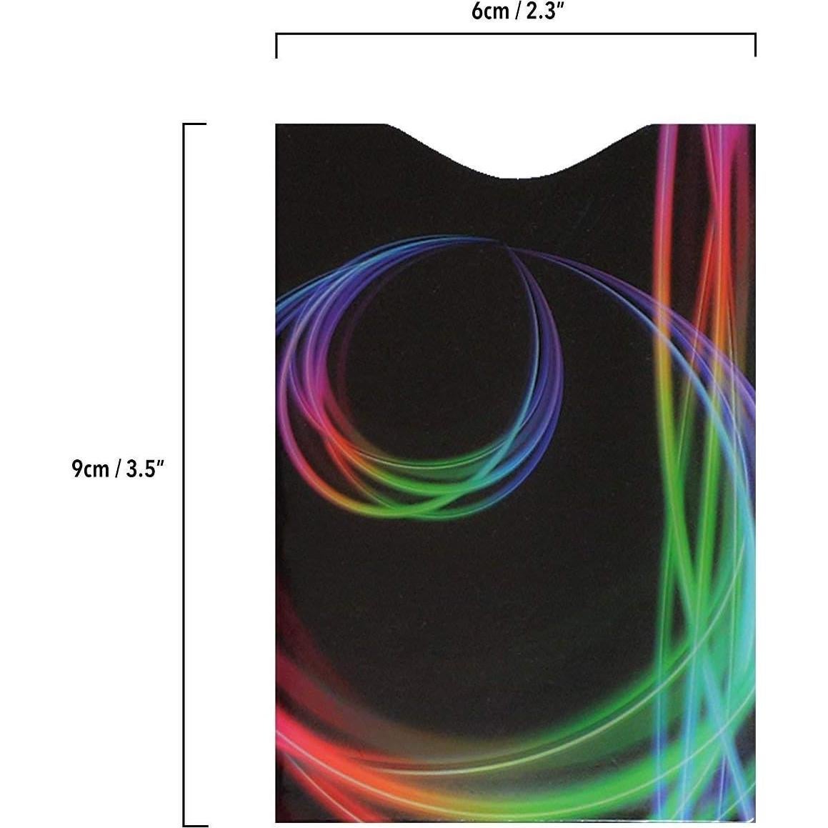 Fundas Protectores RFID Kurtzy - Paquete de 8 Tarjetas 8.8x5.8cm