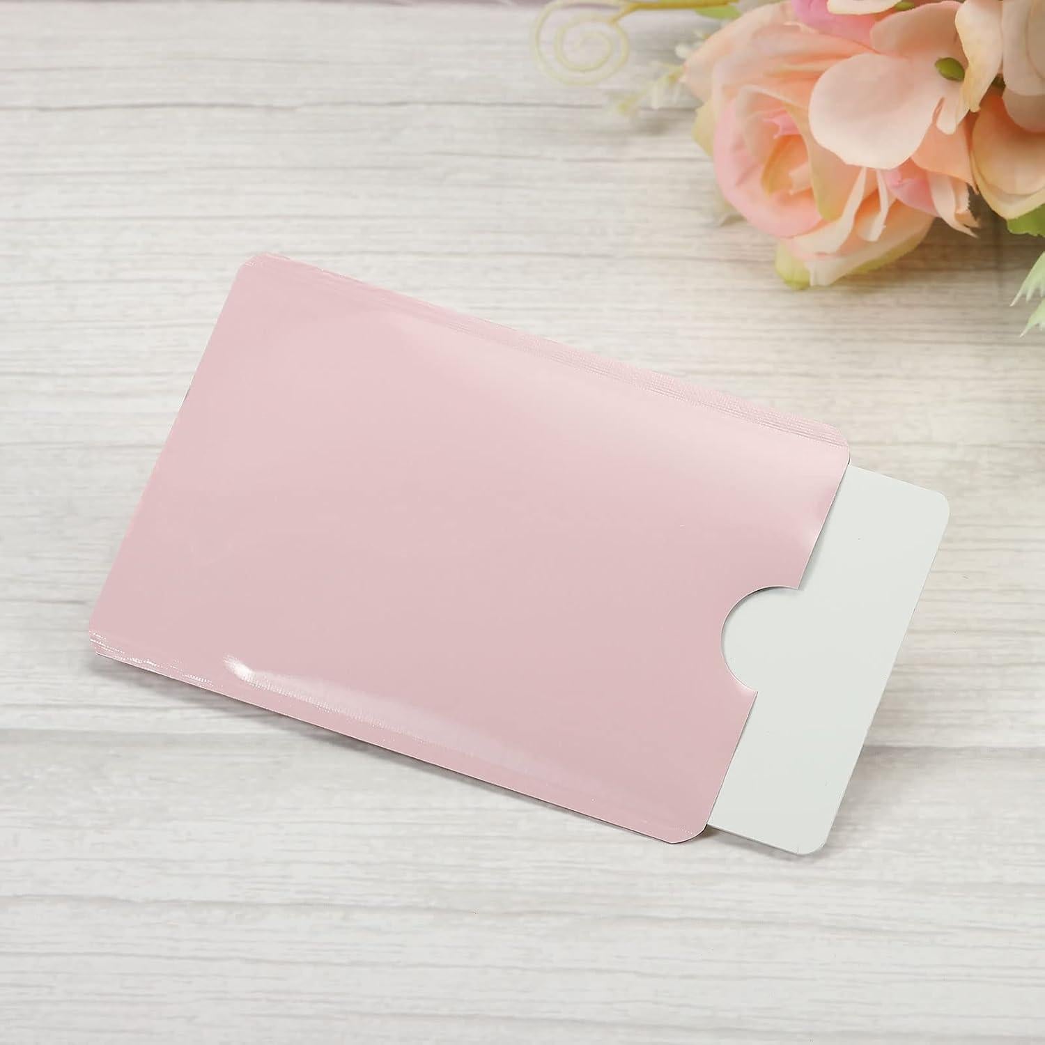 Mangas bloqueadoras RFID PATIKIL, 15 unidades, rosa