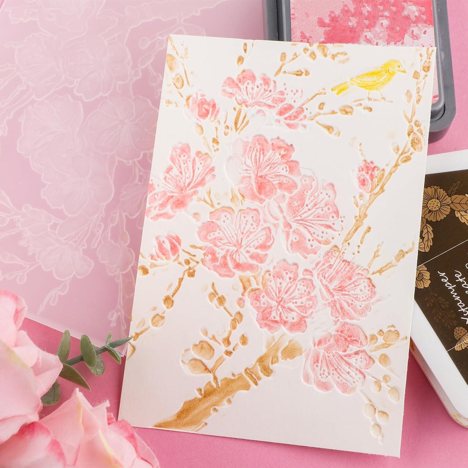 Carpeta de Relieve 3D CYFUN DESIGN Floral 16x11.5 cm