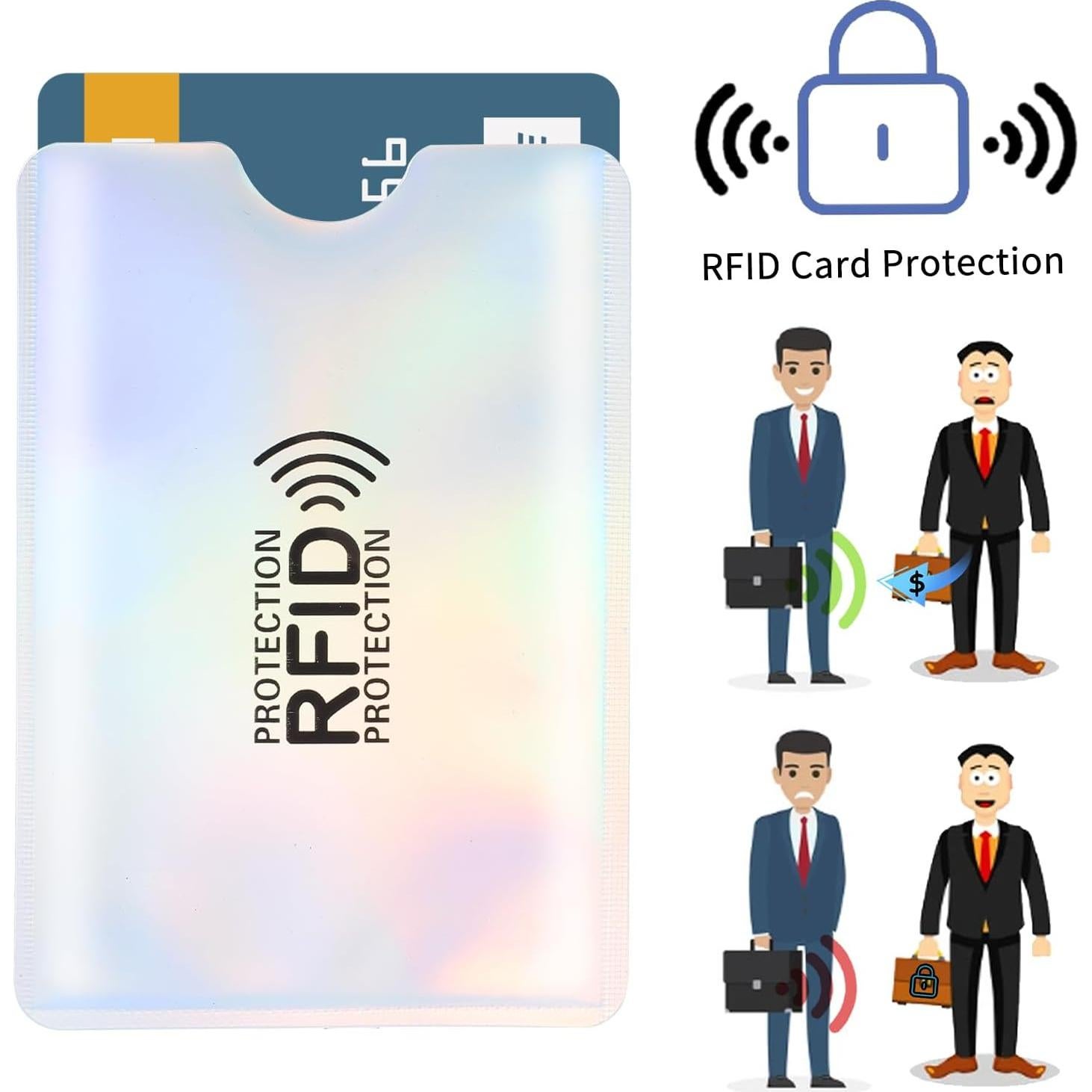 Mangas Bloqueadoras RFID Xinjoduz - 18 Piezas Coloridas