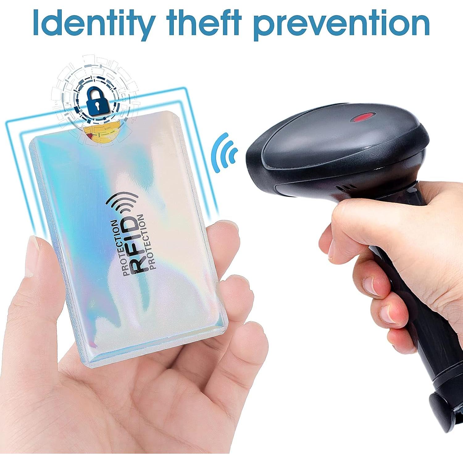 9 Fundas Bloqueadoras RFID Prasacco para Tarjetas de Crédito