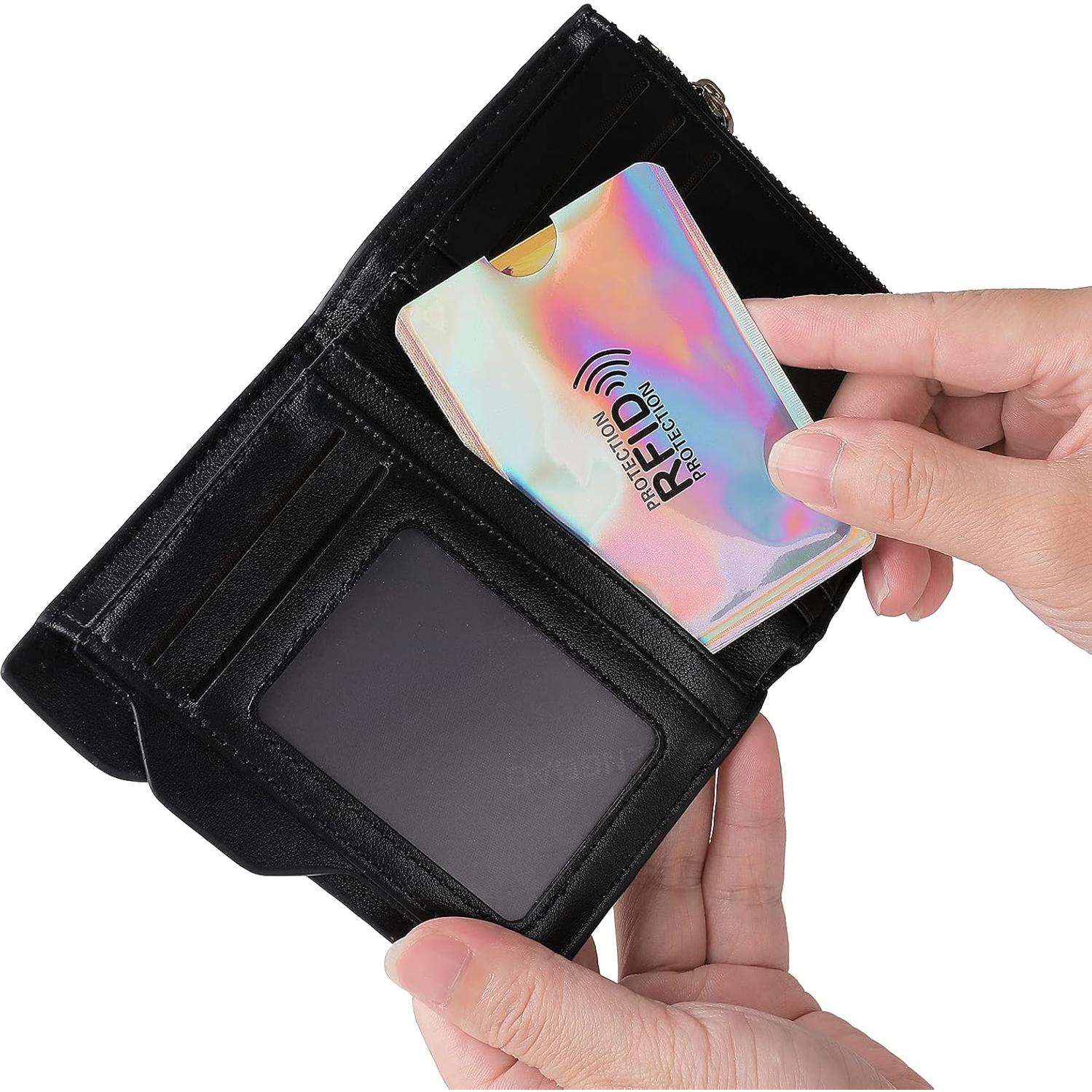 9 Fundas Bloqueadoras RFID Prasacco para Tarjetas de Crédito