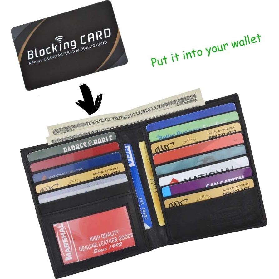 3 Tarjetas Bloqueadoras RFID JFBAO Protección Monedero