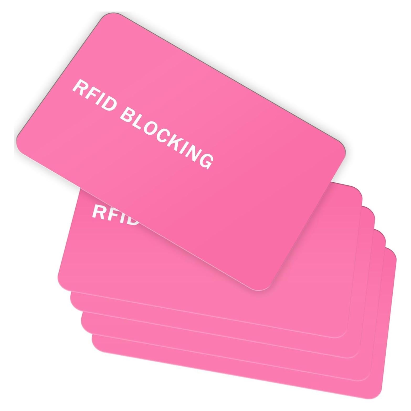Tarjeta de Bloqueo RFID 9toa - Protección de Datos (Paquete de 5)