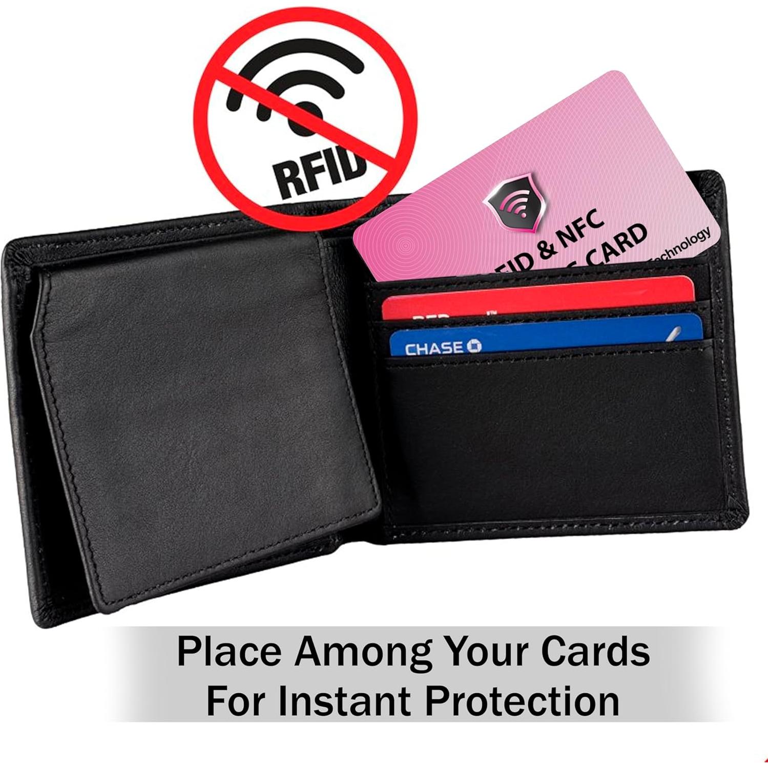 Tarjetas de Bloqueo RFID SaiTech IT - 2 Pcs Rosa