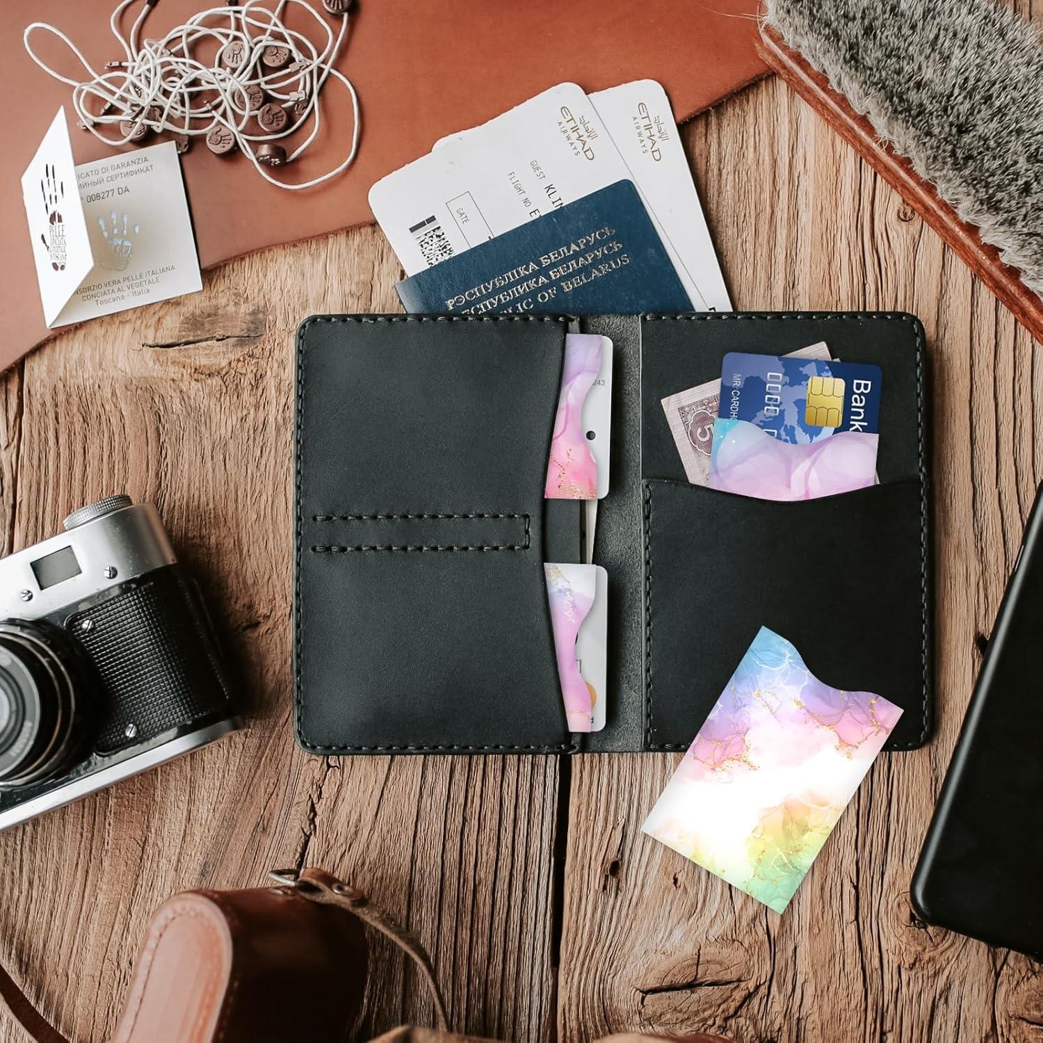 10 Fundas RFID Bloqueadoras DEEZOMO para Tarjetas de Crédito