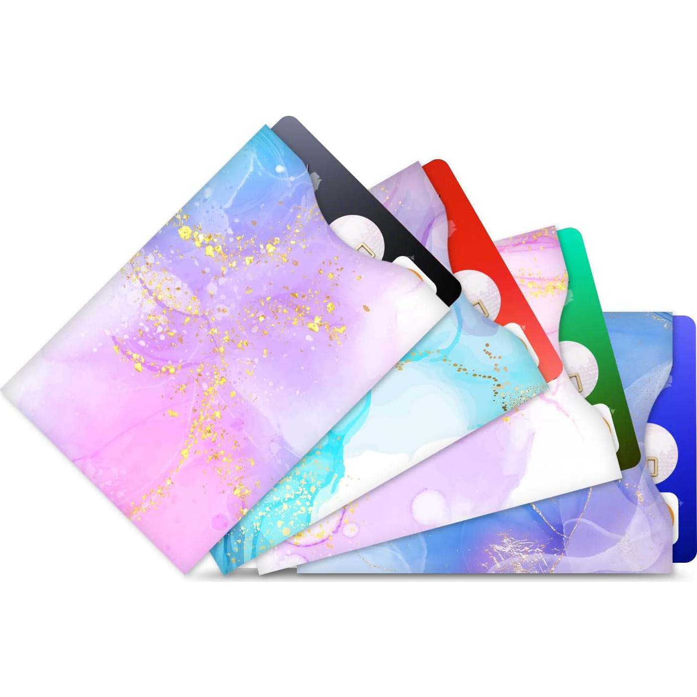 10 Fundas RFID Bloqueadoras DEEZOMO para Tarjetas de Crédito