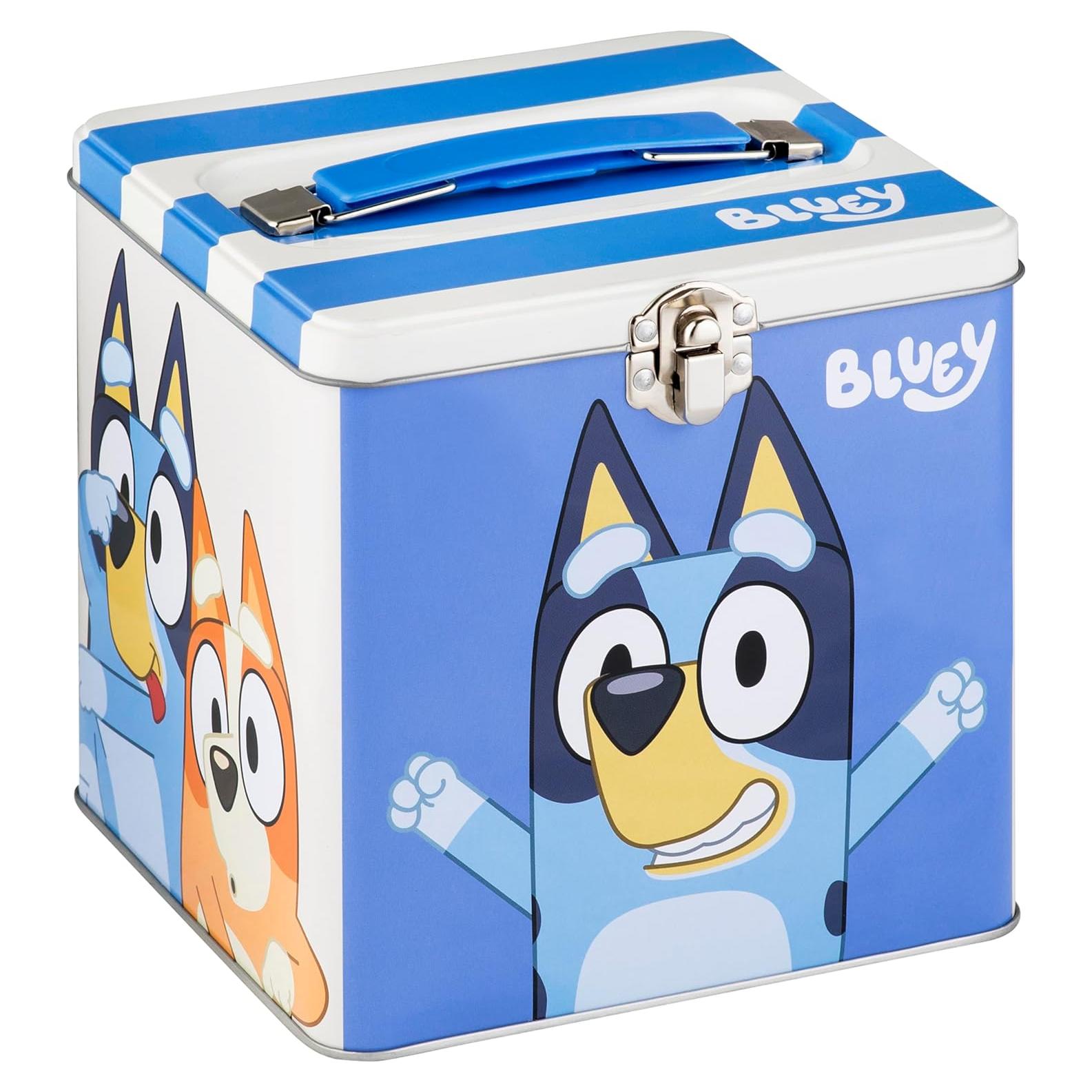 Lata de Almacenamiento Apilable Azul Bluey 14.61 cm