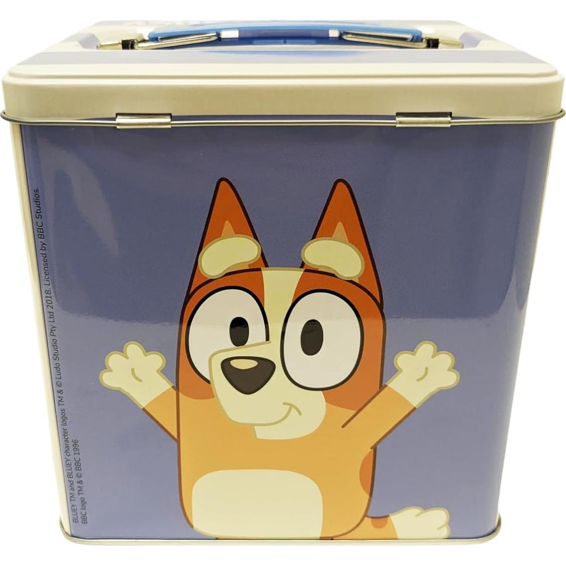 Lata de Almacenamiento Apilable Azul Bluey 14.61 cm