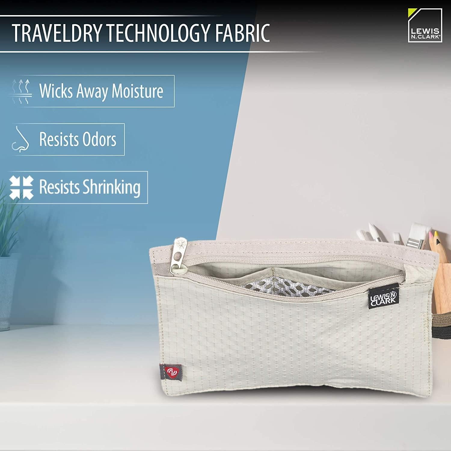 Cinturón de Dinero Bloqueador RFID Lewis N. Clark Beige