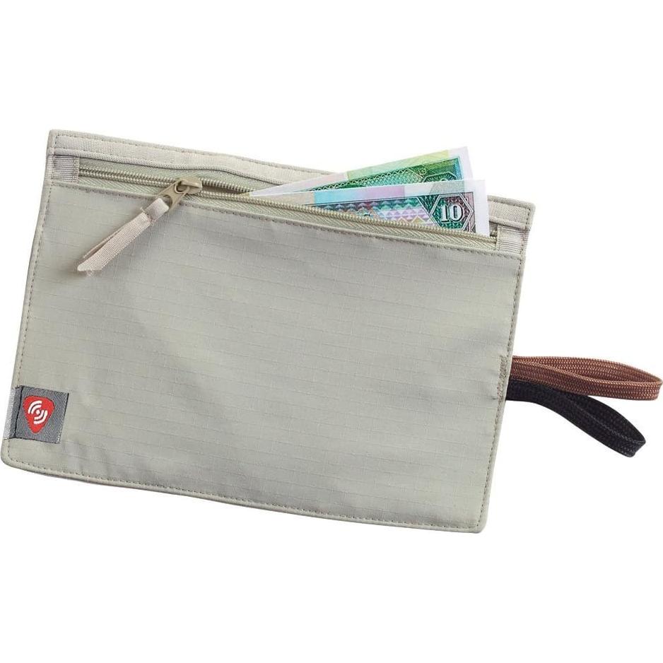 Cinturón de Dinero Bloqueador RFID Lewis N. Clark Beige