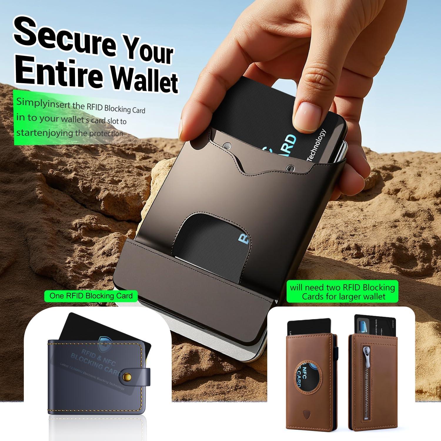 Paquete de 6 Tarjetas de Bloqueo RFID ZGAGFZ para Pasaporte