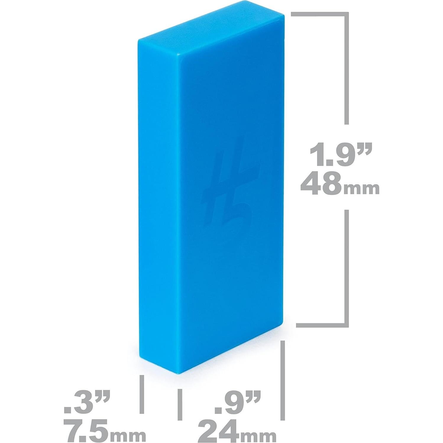 Set de Dominó H5 Spin Master 60 Piezas Azul/Verde Neón