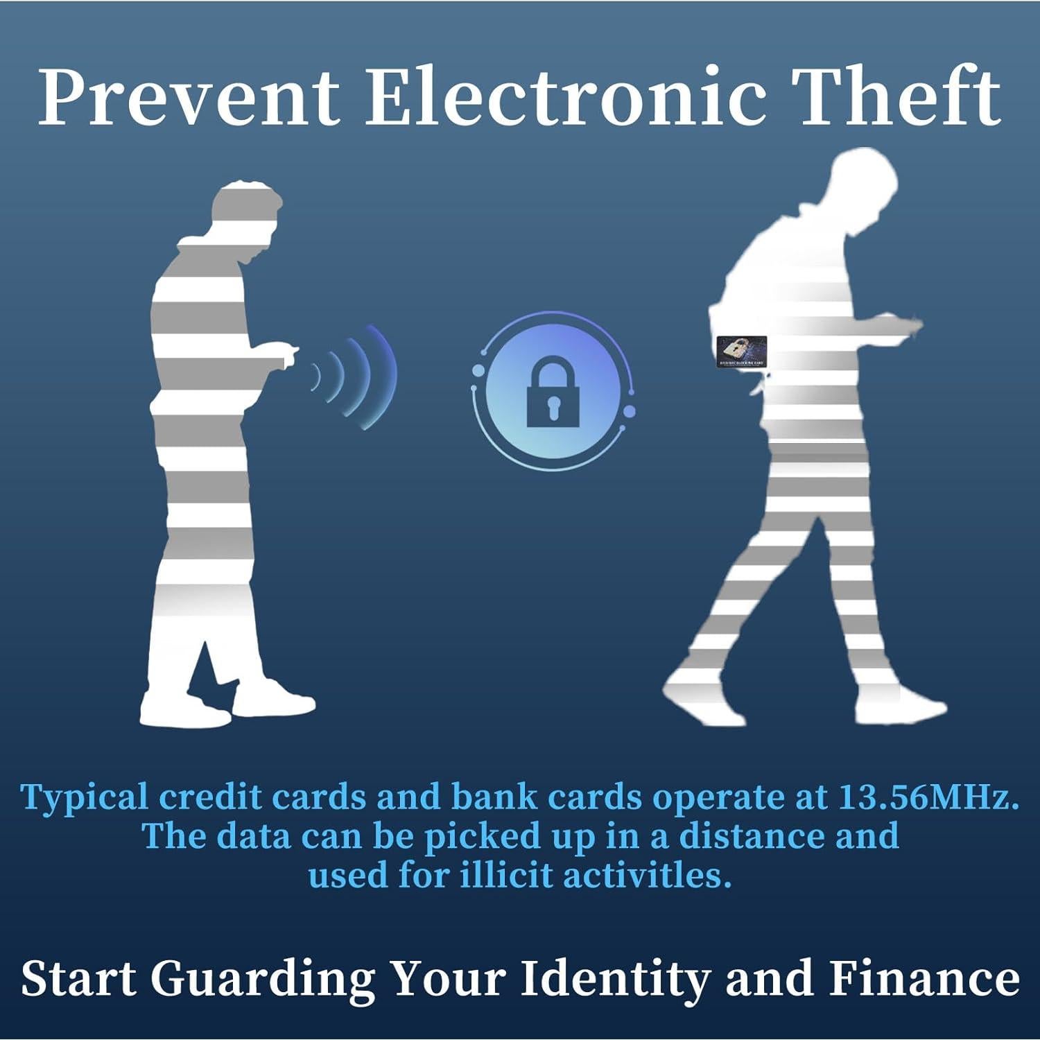 Tarjeta de Bloqueo RFID Tqsbeyah 10 Paquete Protección Cartera