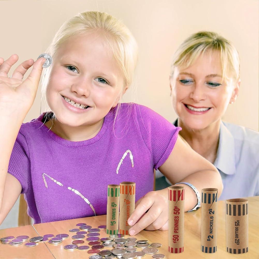 Contador de Monedas 5-en-1 Trasylph Negro, Organizador Eficaz