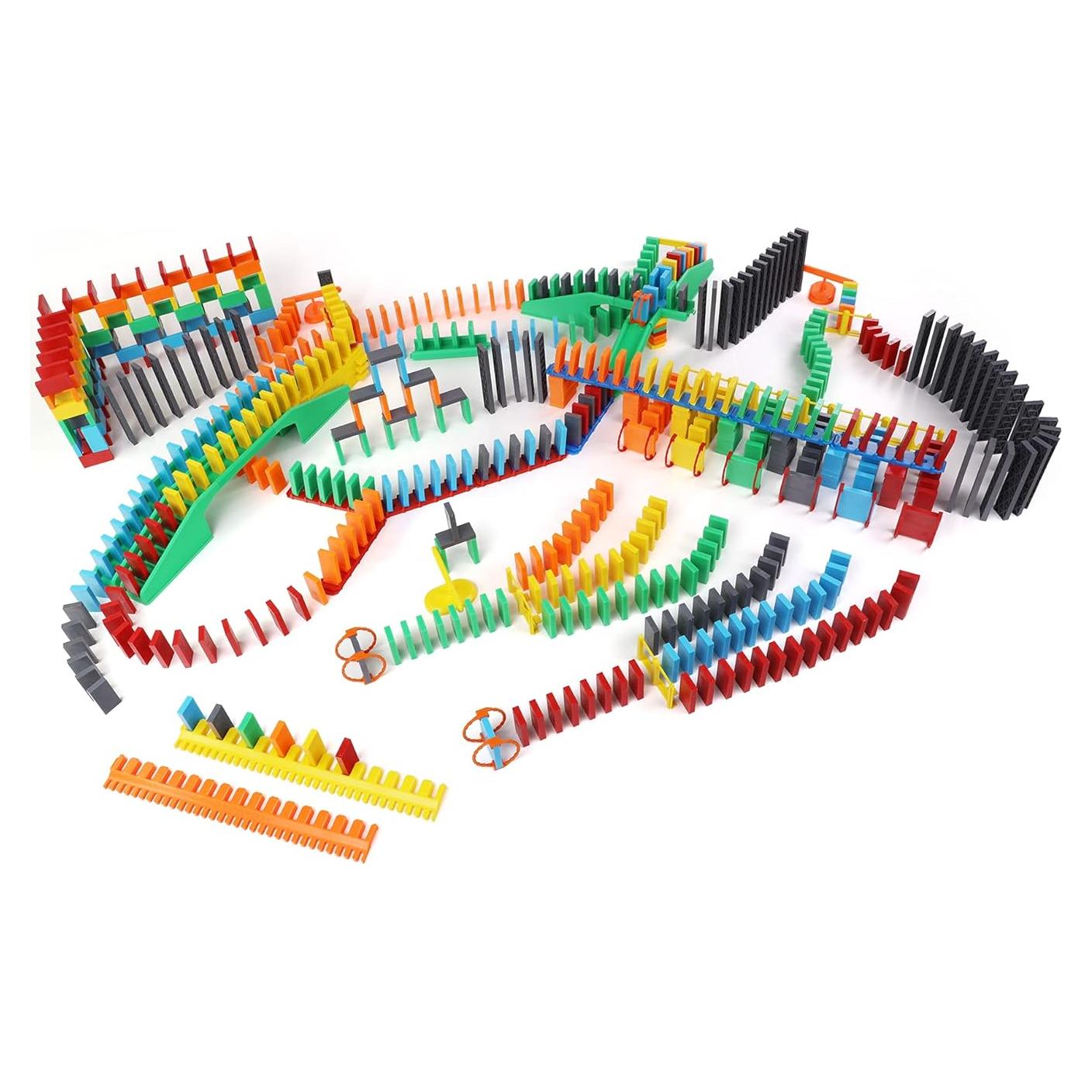 Kit de Dominó Power Bulk Dominoes - 600 Piezas y Accesorios