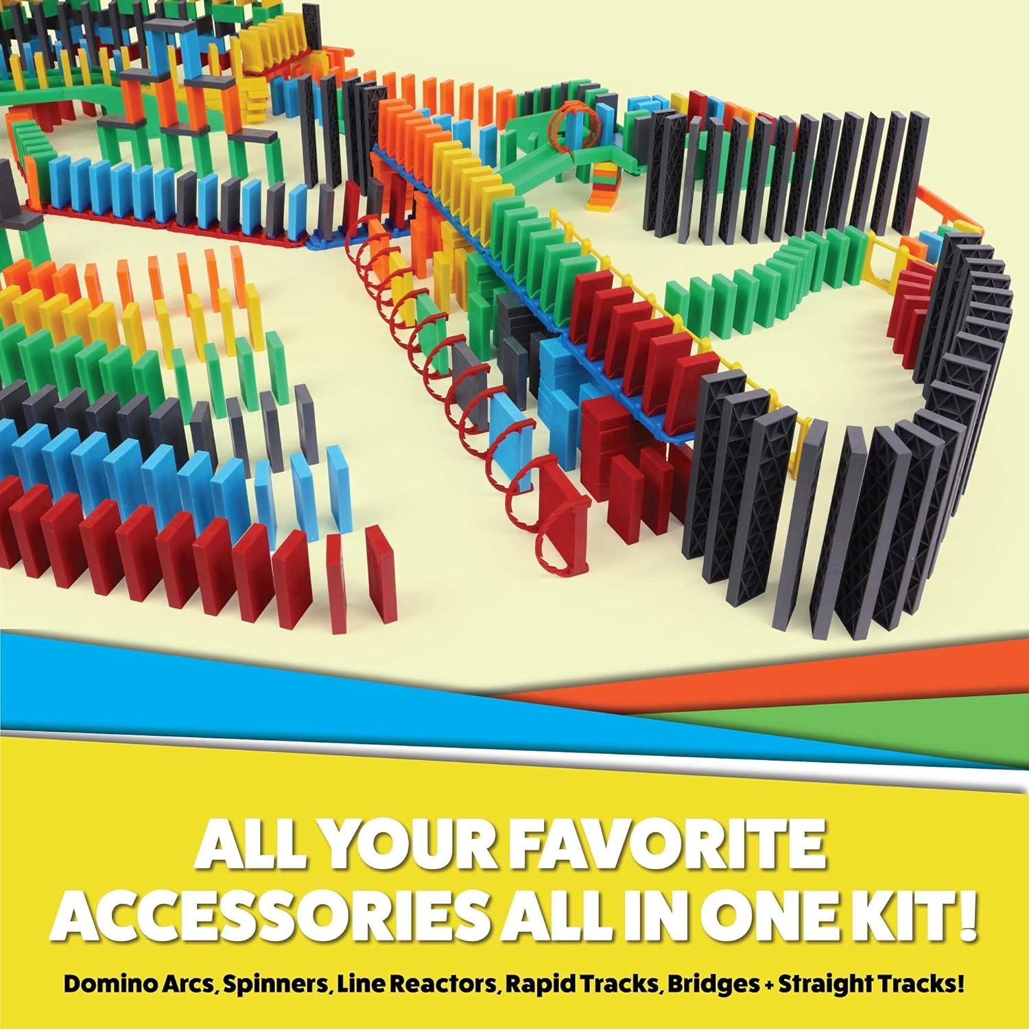 Kit de Dominó Power Bulk Dominoes - 600 Piezas y Accesorios