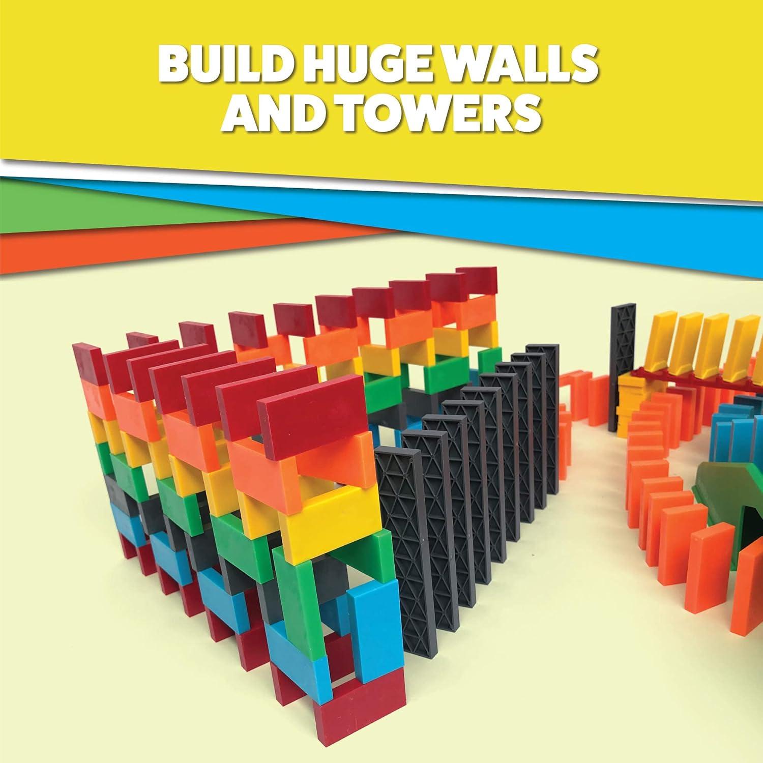 Kit de Dominó Power Bulk Dominoes - 600 Piezas y Accesorios