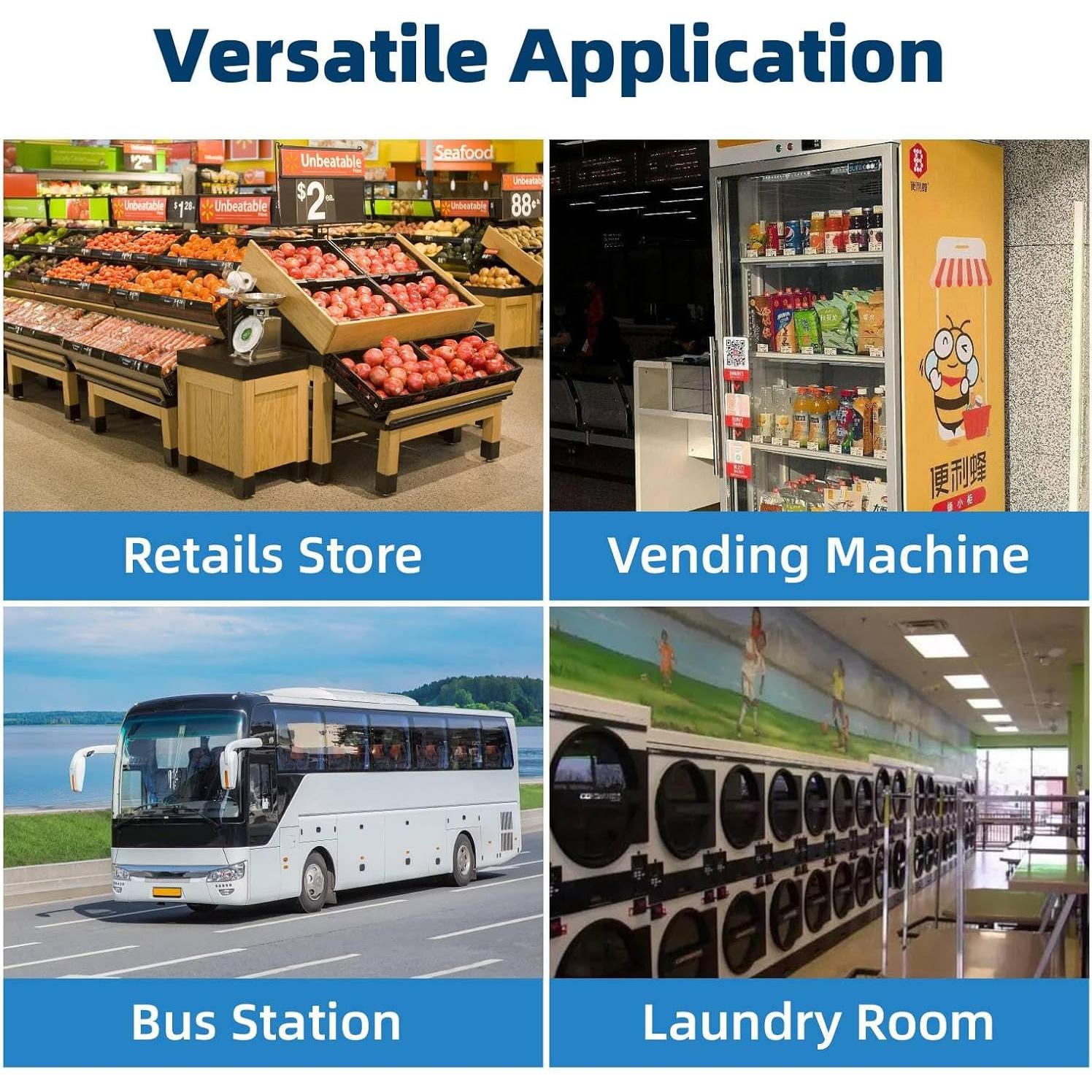 Contadora de Monedas Automática Aifieego CM001 con 48 Envoltorios