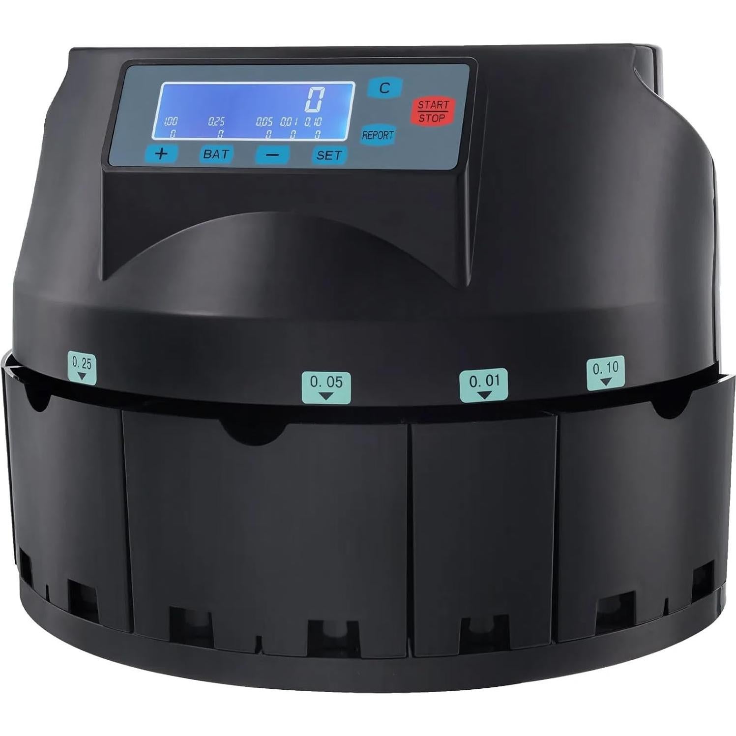 Contadora de Monedas Genérico 300 monedas/min, Pantalla LED