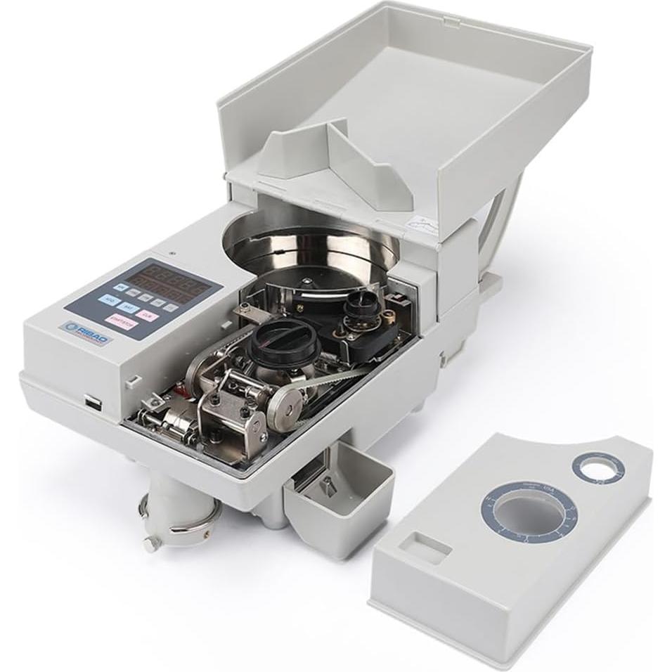 Contador de Monedas Ribao CS-10S 2000 Monedas 1800/min