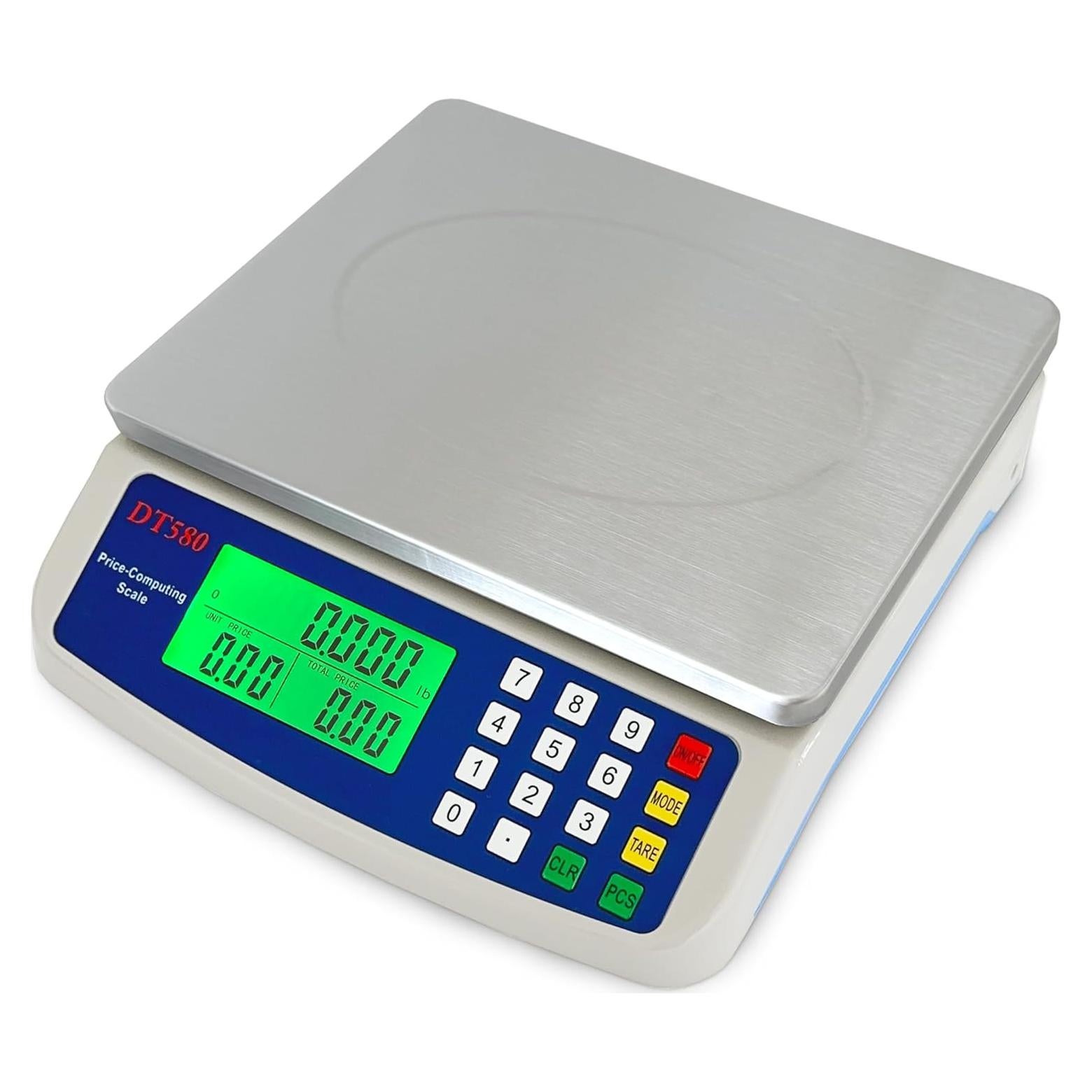 Escala de Cocina Digital MOCCO 40kg Acero Inoxidable LCD