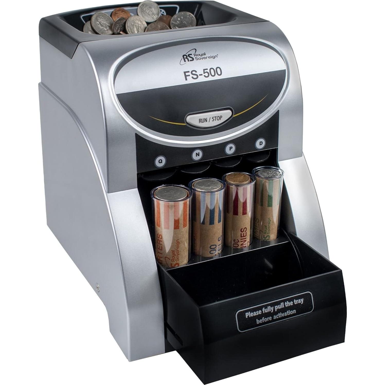 Clasificador de Monedas Soberano Real FS-500 - 156 monedas/min