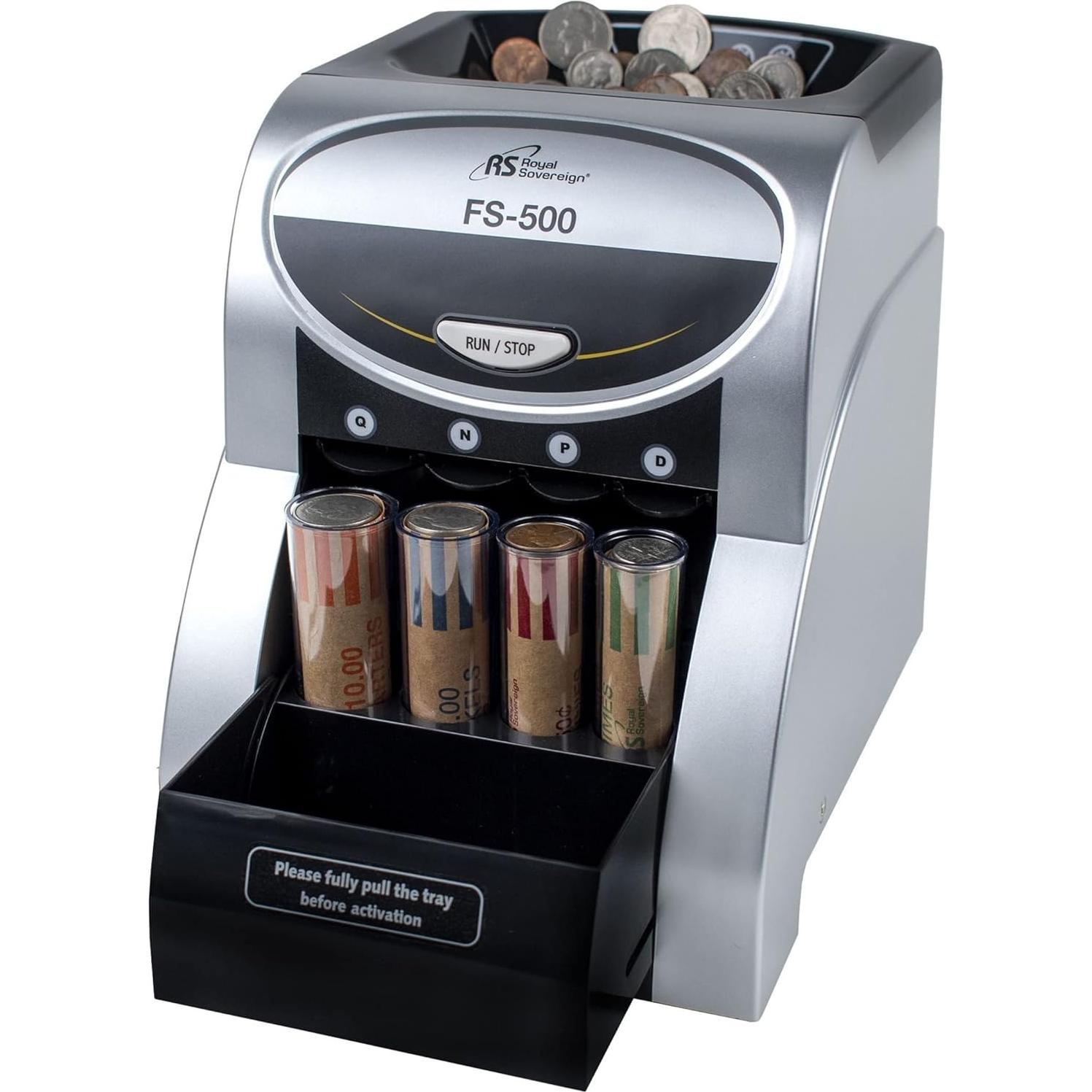 Clasificador de Monedas Soberano Real FS-500 - 156 monedas/min