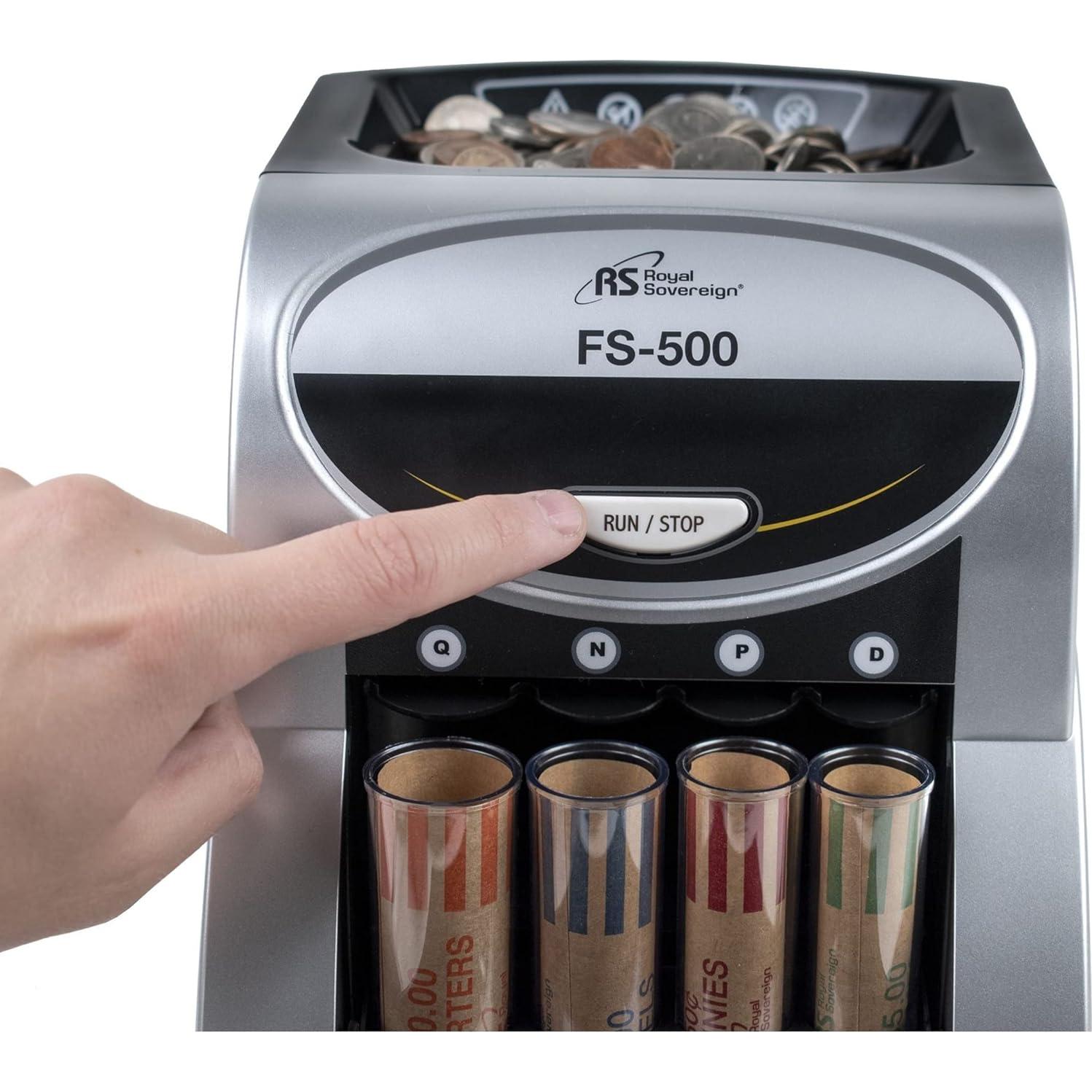 Clasificador de Monedas Soberano Real FS-500 - 156 monedas/min